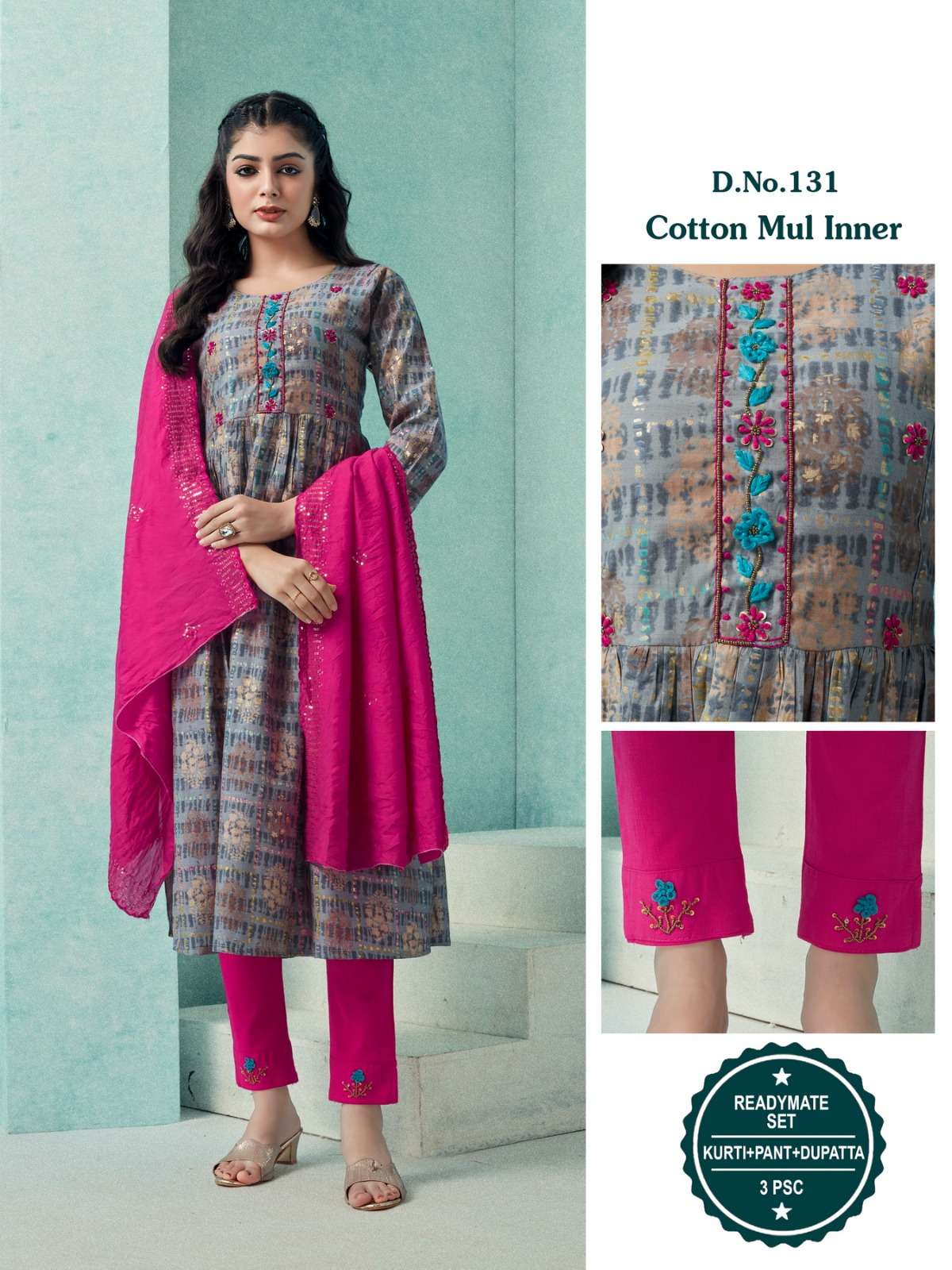 COLOURPIX vol - 3 HEAVY FANCY  MODEL CHANDERI Kurti Wholesale catalog
