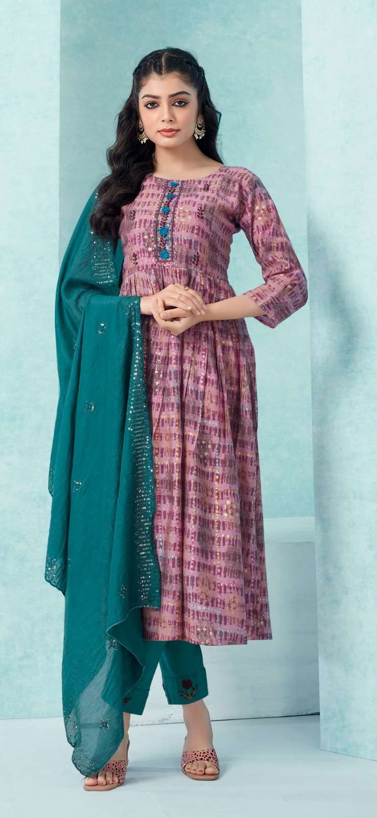 COLOURPIX vol - 4 HEAVY FANCY  MODEL CHANDERI Kurti Wholesale catalog