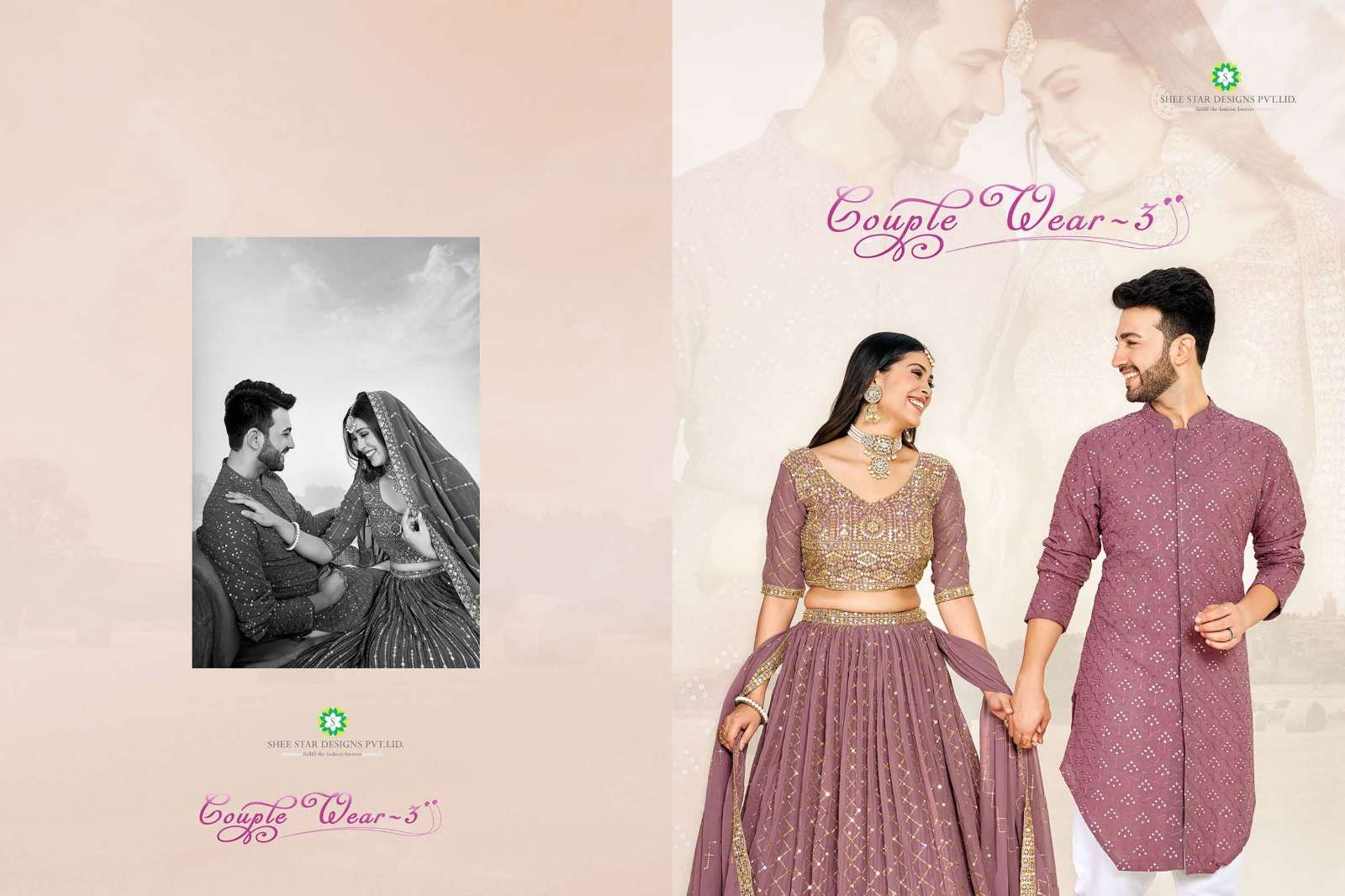 Couple Wear Georgette lehenga Choli Wholesale catalog