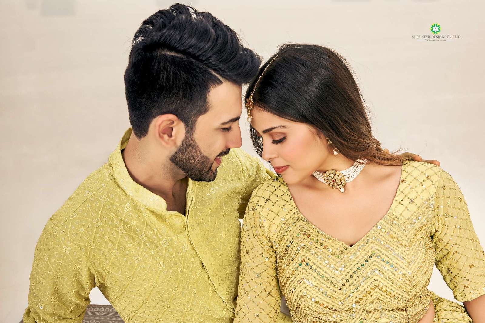 Couple Wear Georgette lehenga Choli Wholesale catalog
