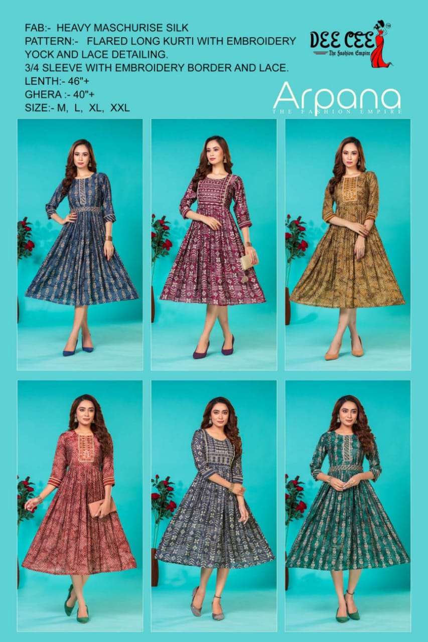 DEECEE ARPANA Kurti Wholesale catalog
