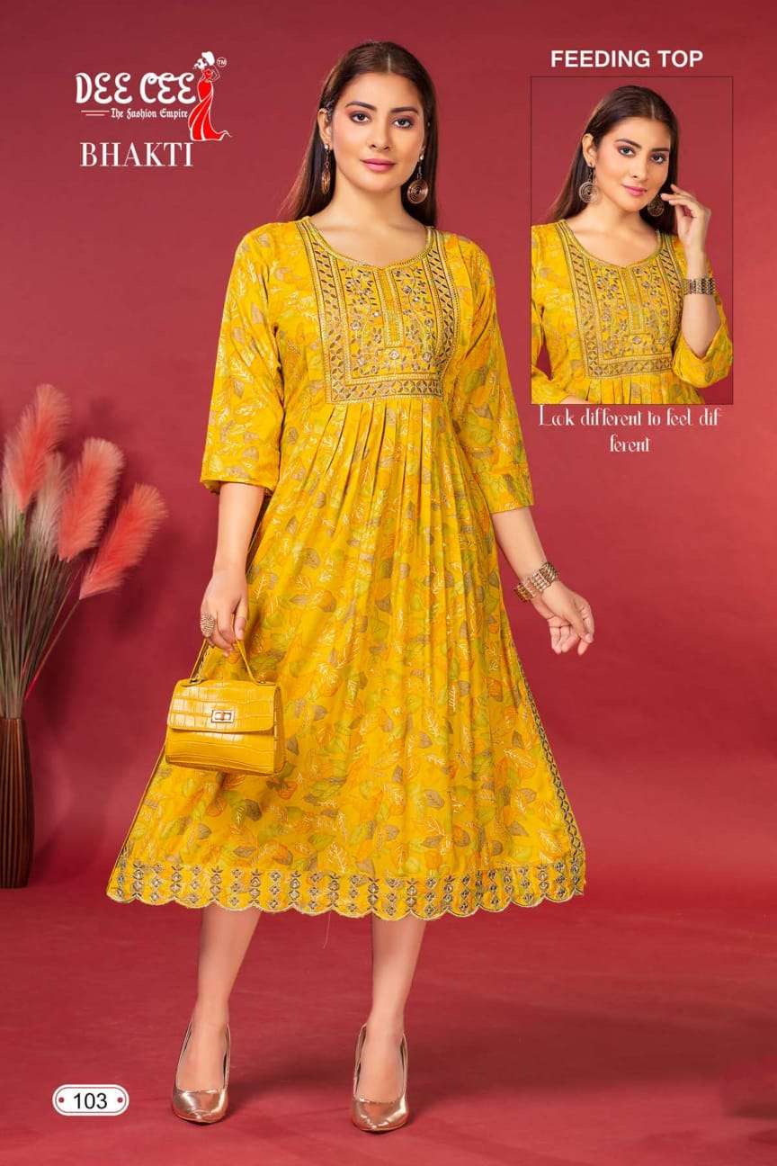 DeeCee BHAKTI Kurti Wholesale catalog