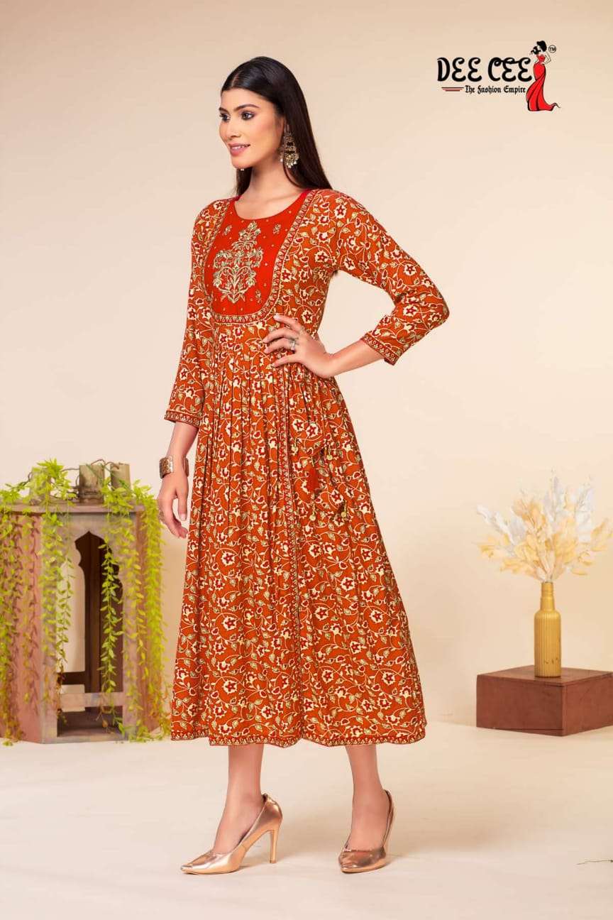 DeeCee Blue Vally Kurti Wholesale catalog