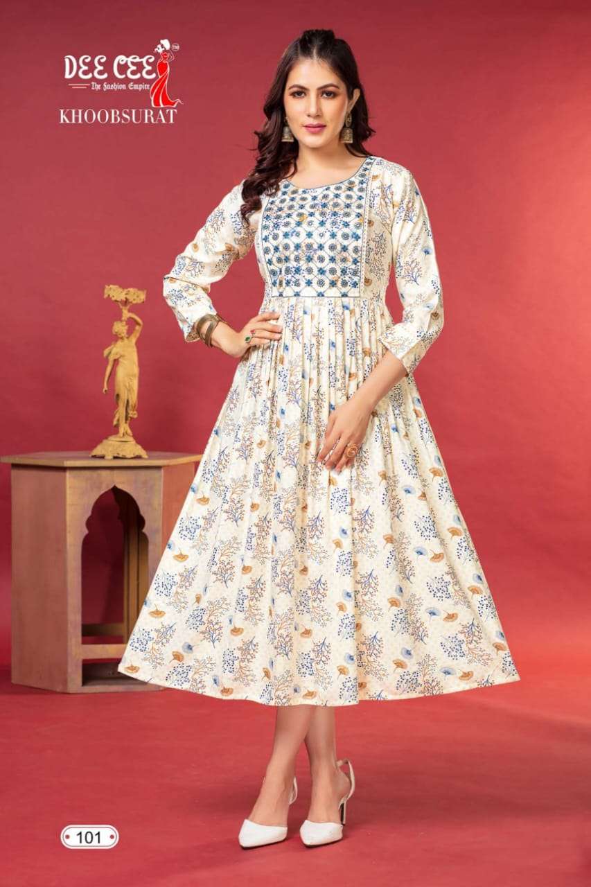 DEECEE Khoobsurat Kurti Wholesale catalog