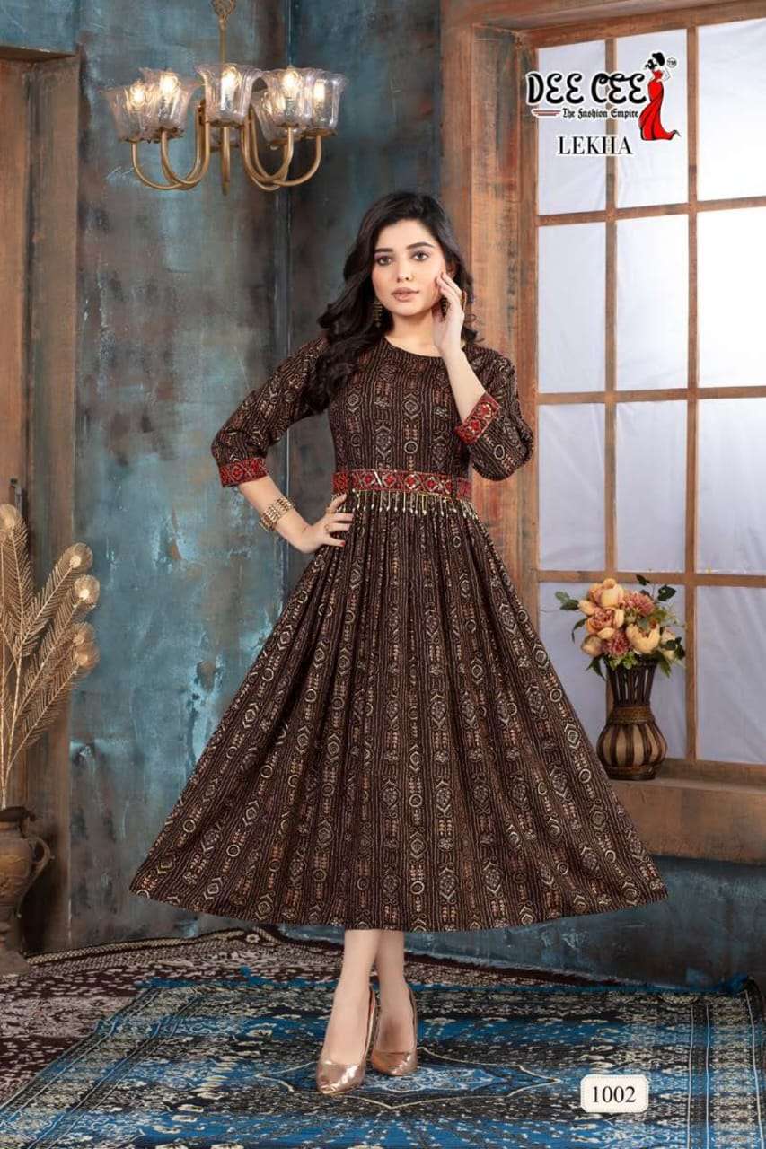 deecee Lekha Kurti Wholesale catalog