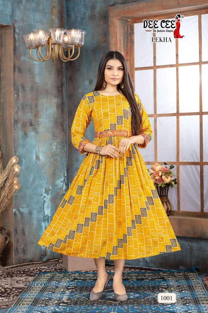 deecee Lekha Kurti Wholesale catalog