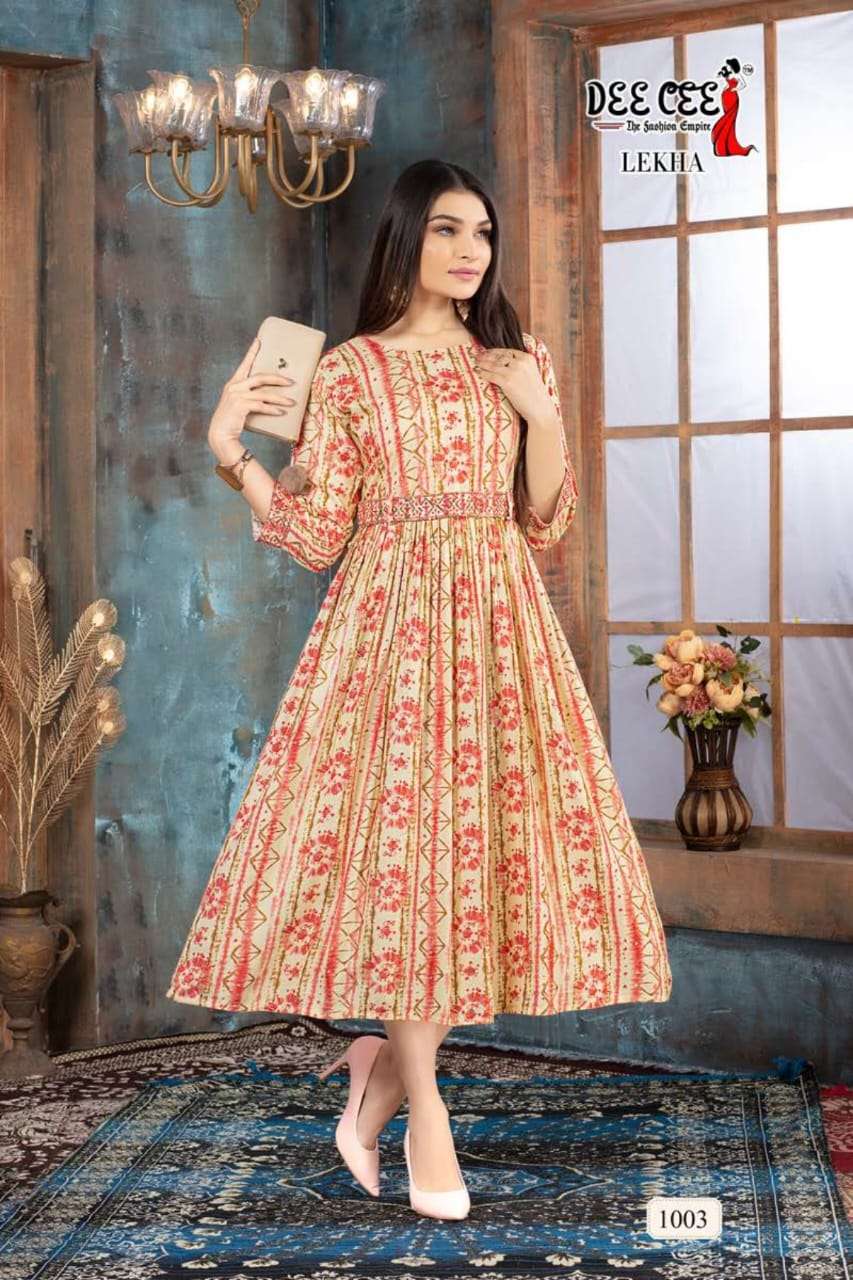 deecee Lekha Kurti Wholesale catalog
