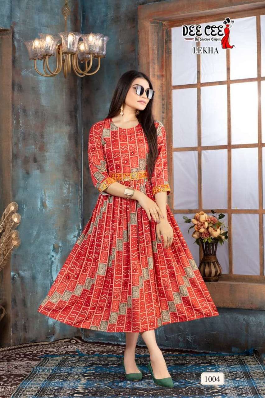 deecee Lekha Kurti Wholesale catalog