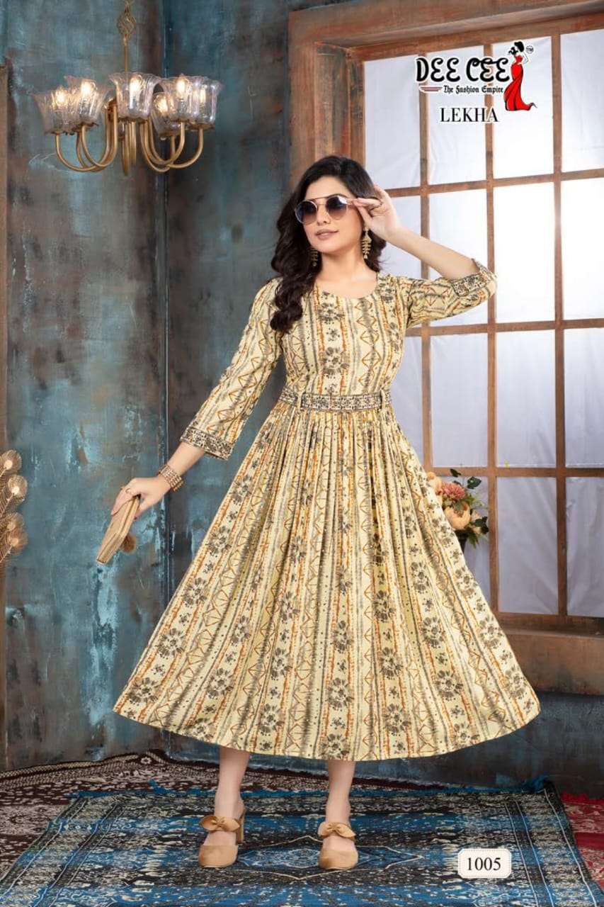deecee Lekha Kurti Wholesale catalog