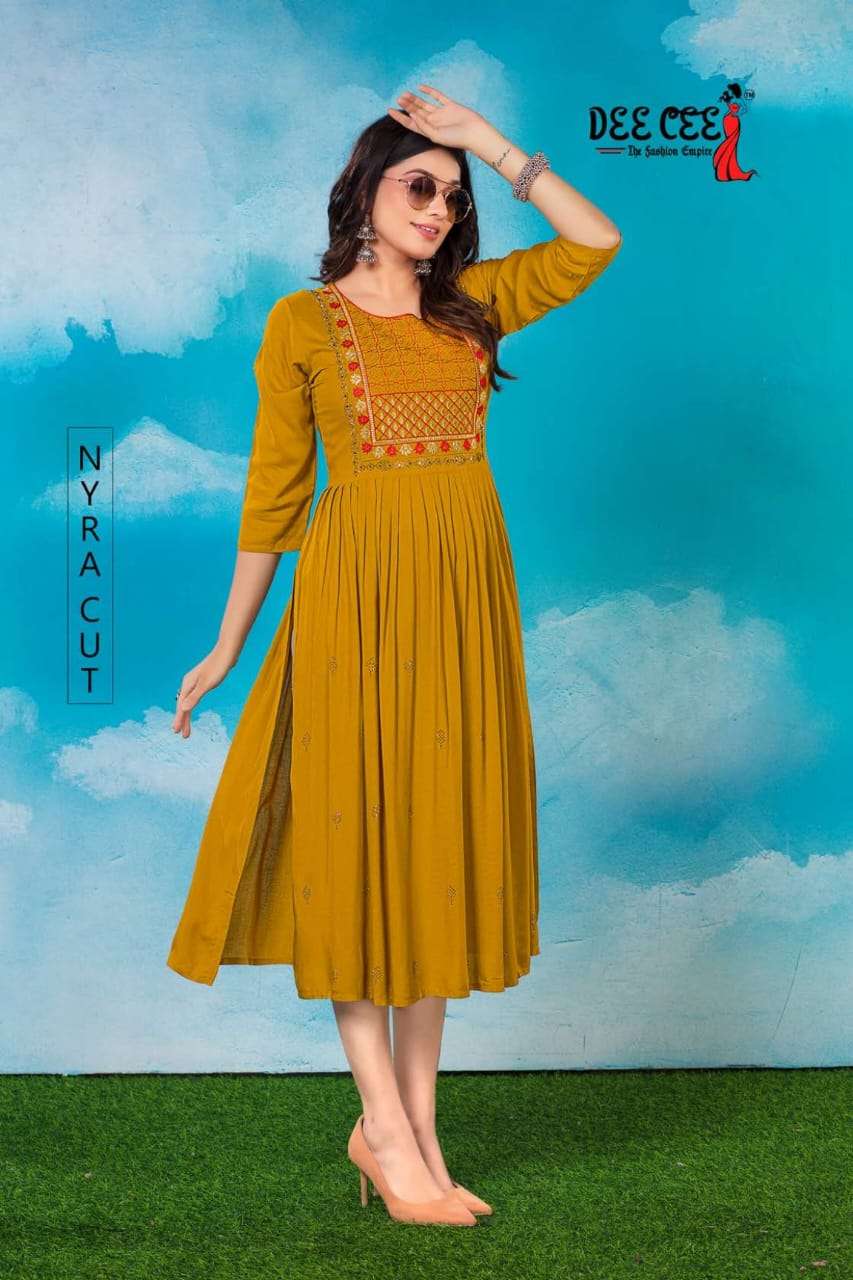 DeeCee SUNAINA Kurti Wholesale catalog
