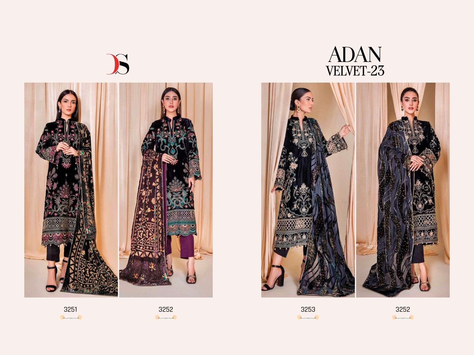 DEEPSY SUITS ADAN VELVET 23 Salwar Kameez Wholesale catalog