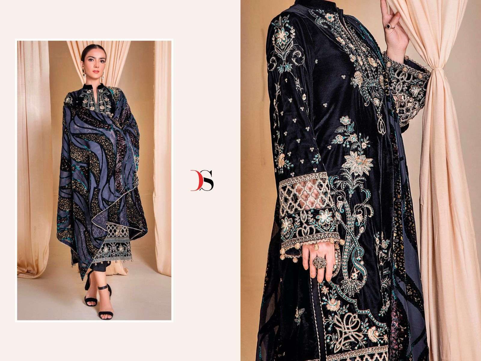 DEEPSY SUITS ADAN VELVET 23 Salwar Kameez Wholesale catalog