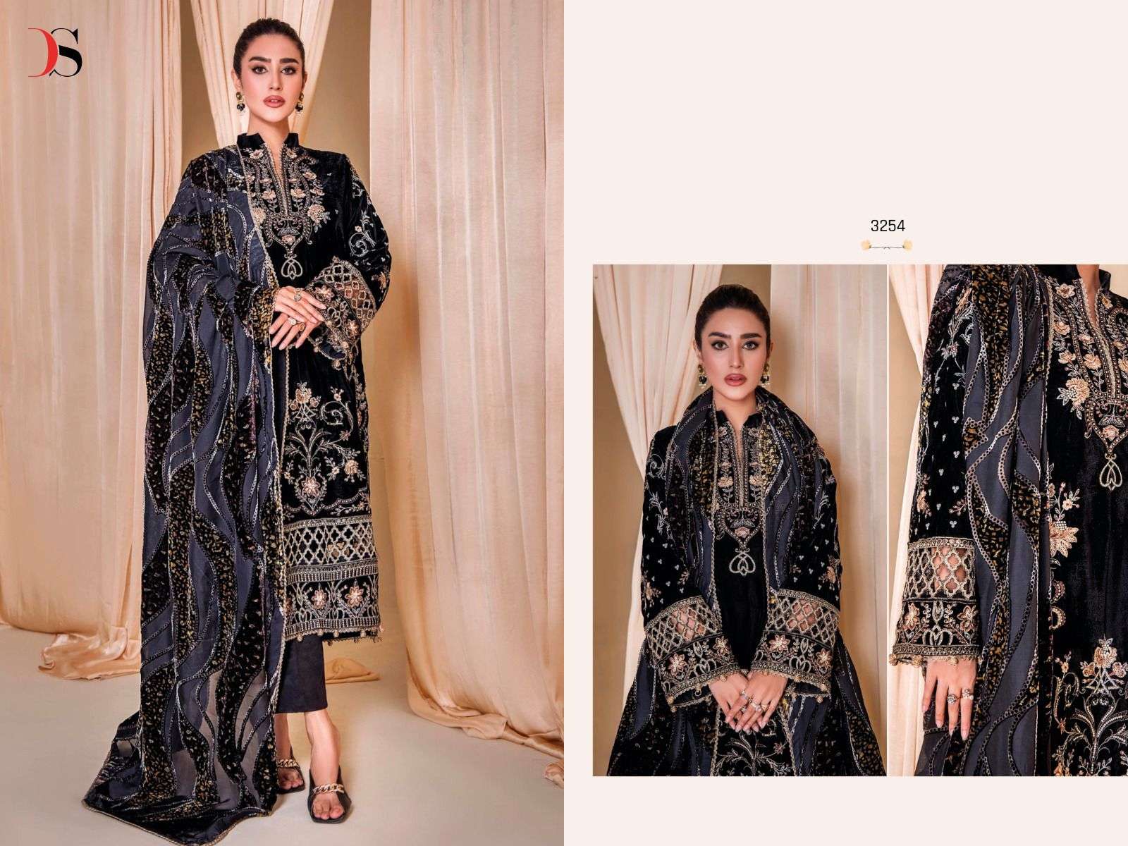 DEEPSY SUITS ADAN VELVET 23 Salwar Kameez Wholesale catalog