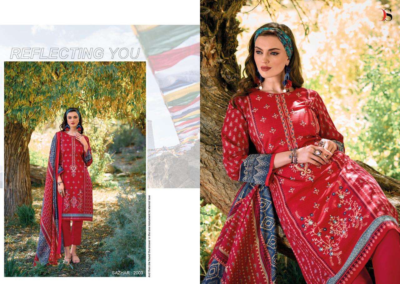 DEEPSY SUITS SHAZAR-2 chiffon dup Salwar Kameez Wholesale catalog