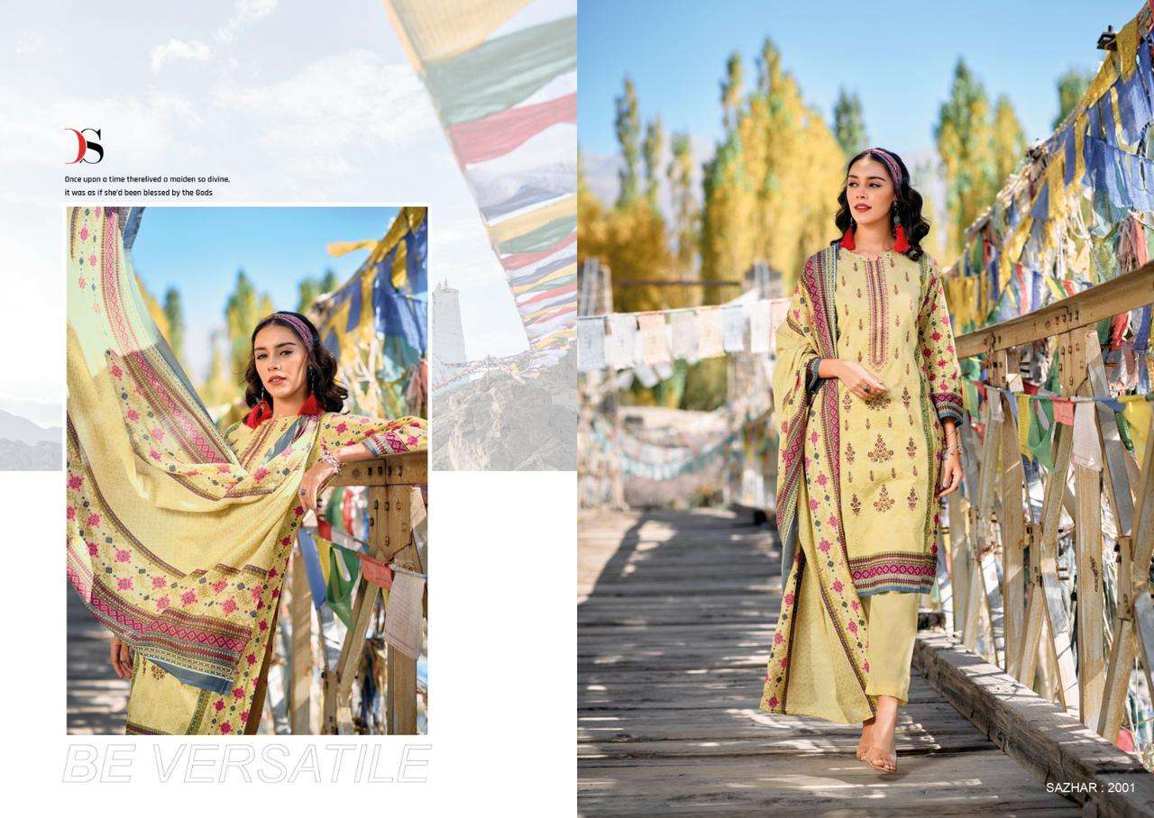 DEEPSY SUITS SHAZAR-2 chiffon dup Salwar Kameez Wholesale catalog