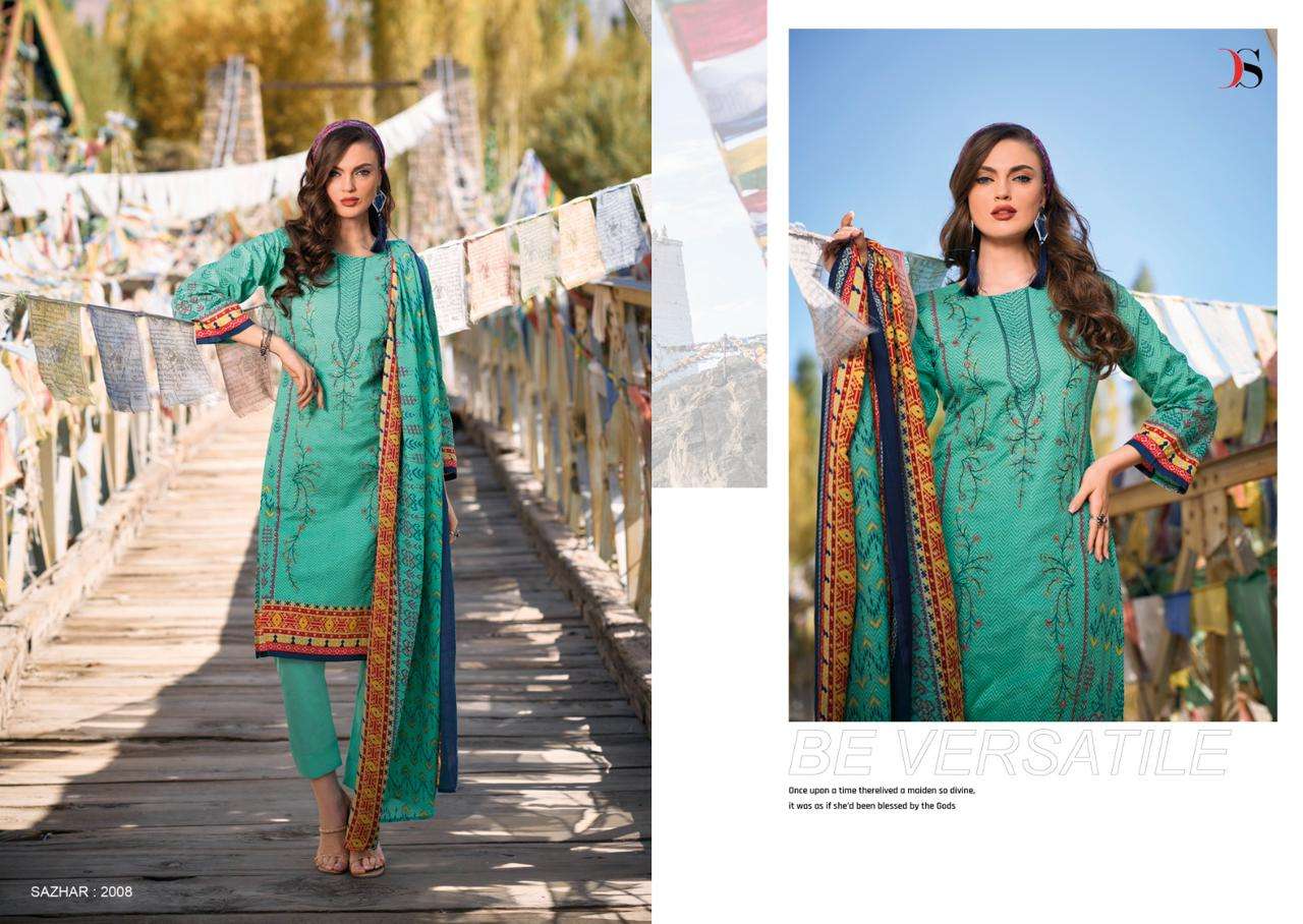 DEEPSY SUITS SHAZAR-2 chiffon dup Salwar Kameez Wholesale catalog