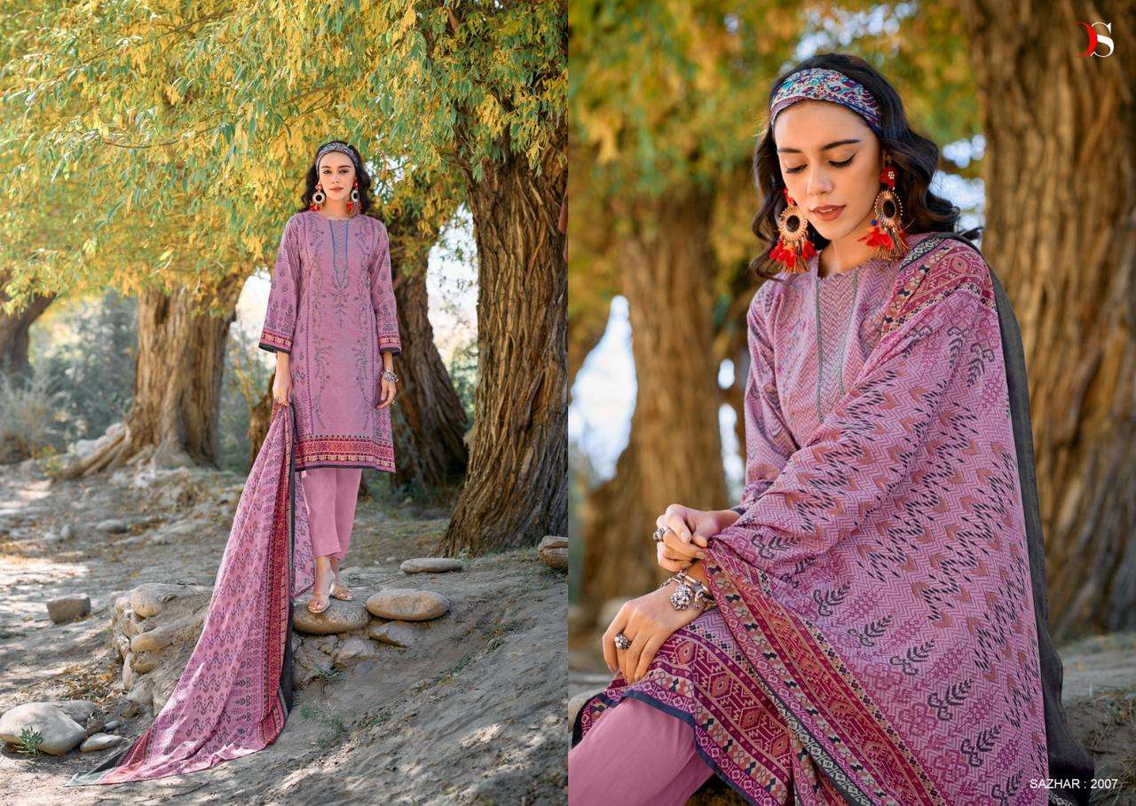 DEEPSY SUITS SHAZAR-2 chiffon dup Salwar Kameez Wholesale catalog