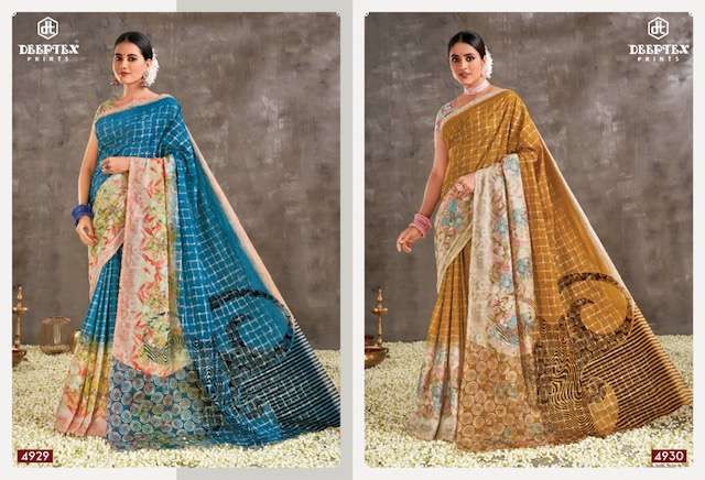 	Deeptex Mother India Vol-49 – Cotton Saree -Wholesale Catalog