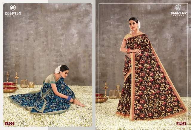 	Deeptex Mother India Vol-49 – Cotton Saree -Wholesale Catalog