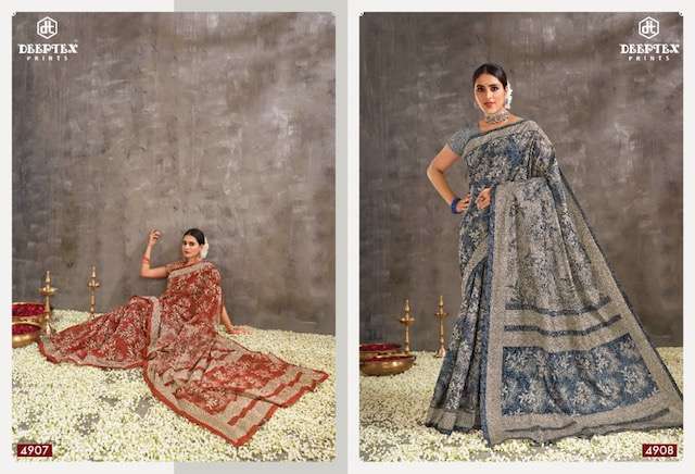 	Deeptex Mother India Vol-49 – Cotton Saree -Wholesale Catalog