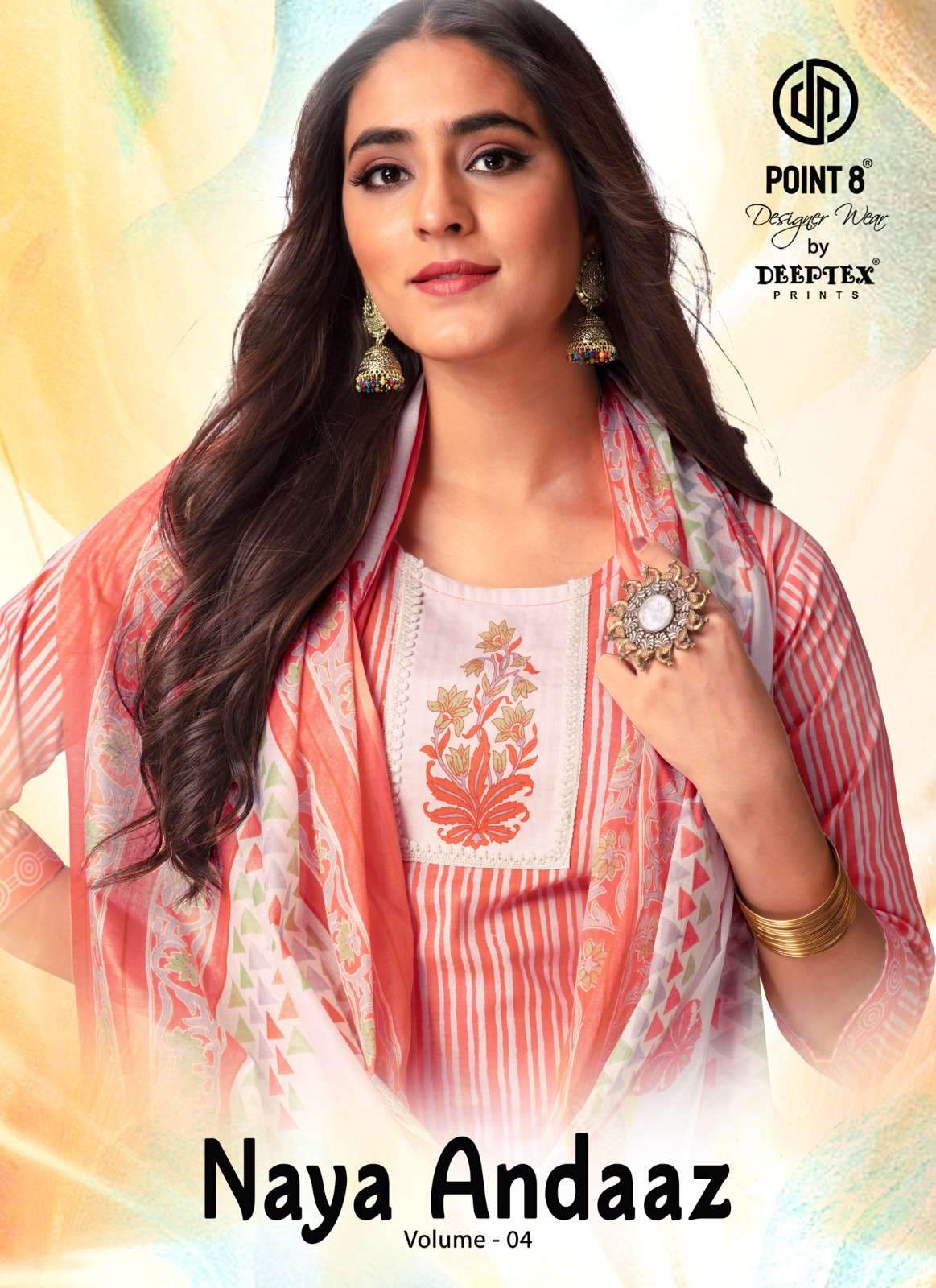 Deeptex Naya Andaaz Vol-4 – Kurti Pant With Dupatta -Wholesale Catalog