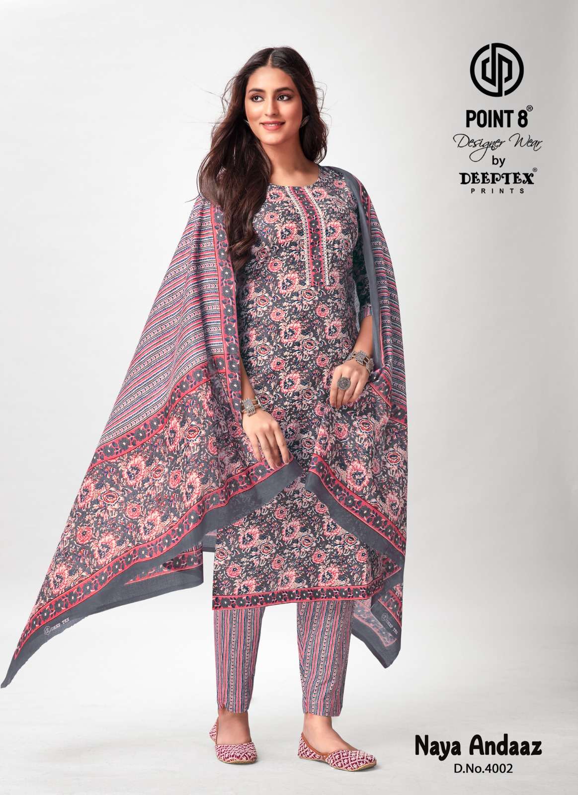 Deeptex Naya Andaaz Vol-4 – Kurti Pant With Dupatta -Wholesale Catalog
