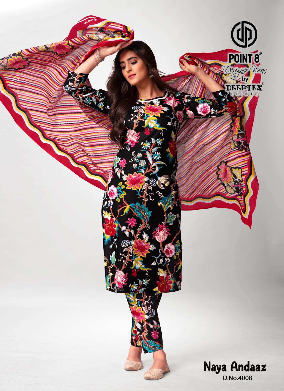 Deeptex Naya Andaaz Vol-4 – Kurti Pant With Dupatta -Wholesale Catalog