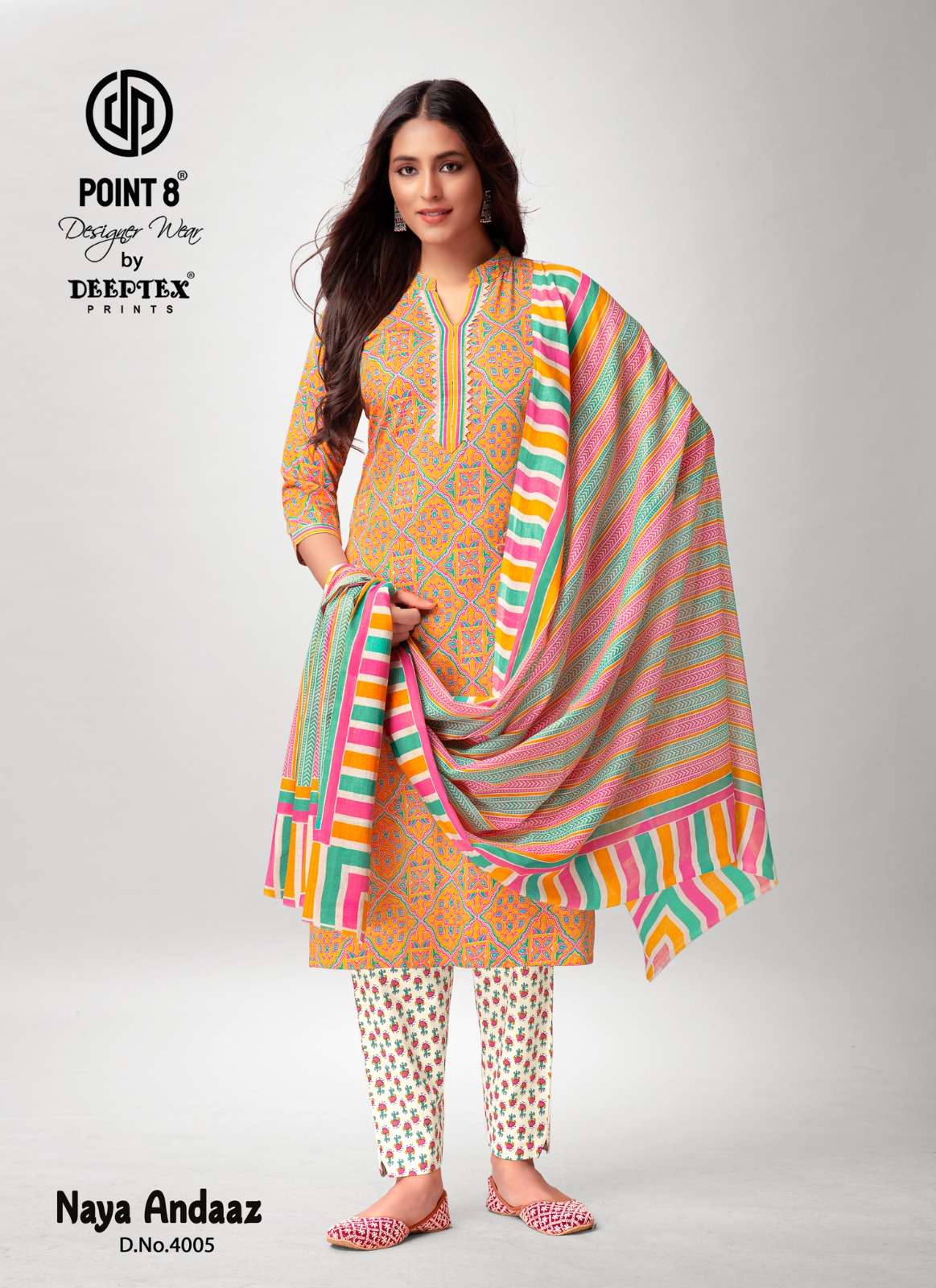 Deeptex Naya Andaaz Vol-4 – Kurti Pant With Dupatta -Wholesale Catalog
