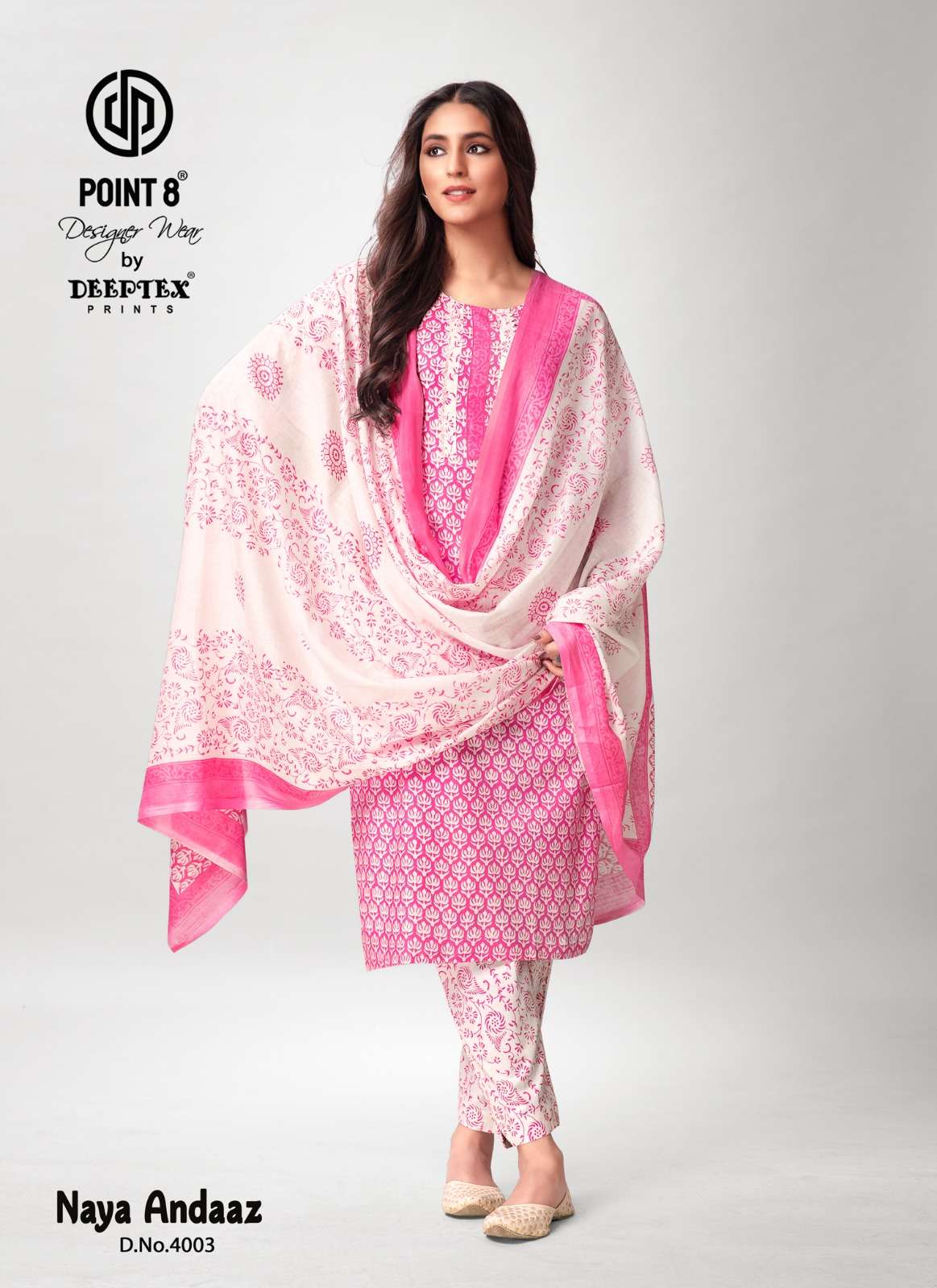 Deeptex Naya Andaaz Vol-4 – Kurti Pant With Dupatta -Wholesale Catalog