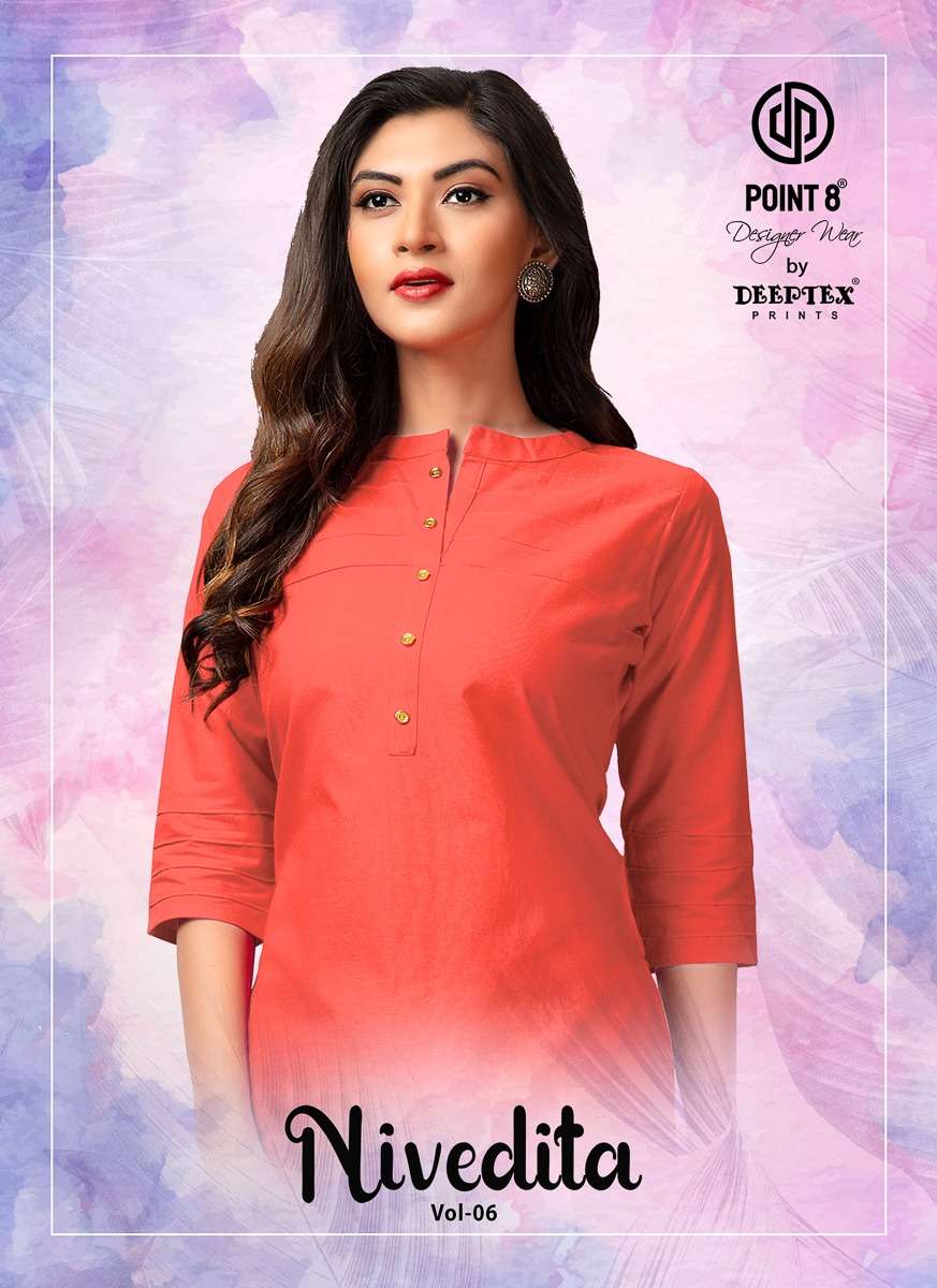 Deeptex Nivedita Vol-6 – Straight Kurtis -Wholesale Catalog