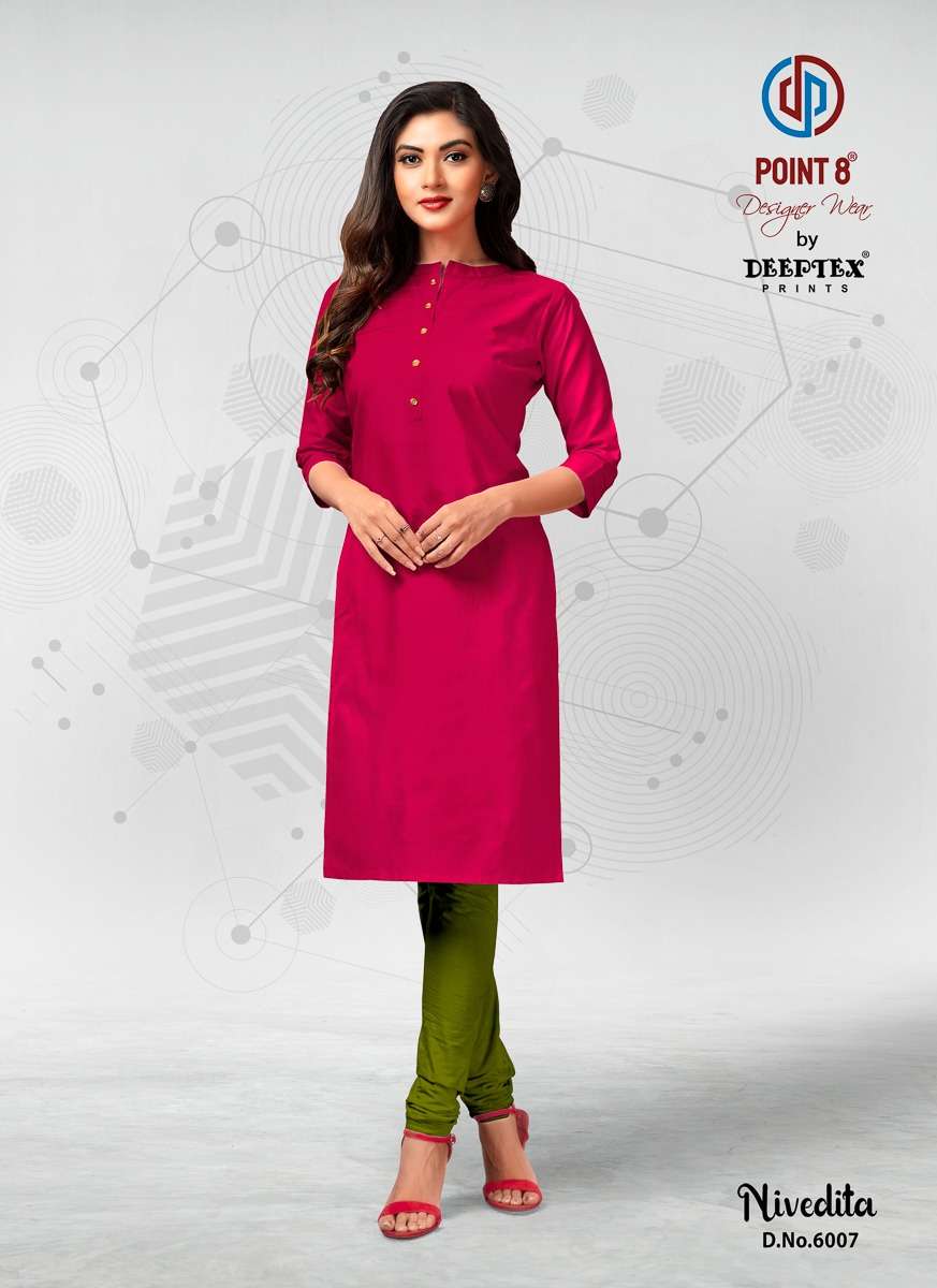 Deeptex Nivedita Vol-6 – Straight Kurtis -Wholesale Catalog