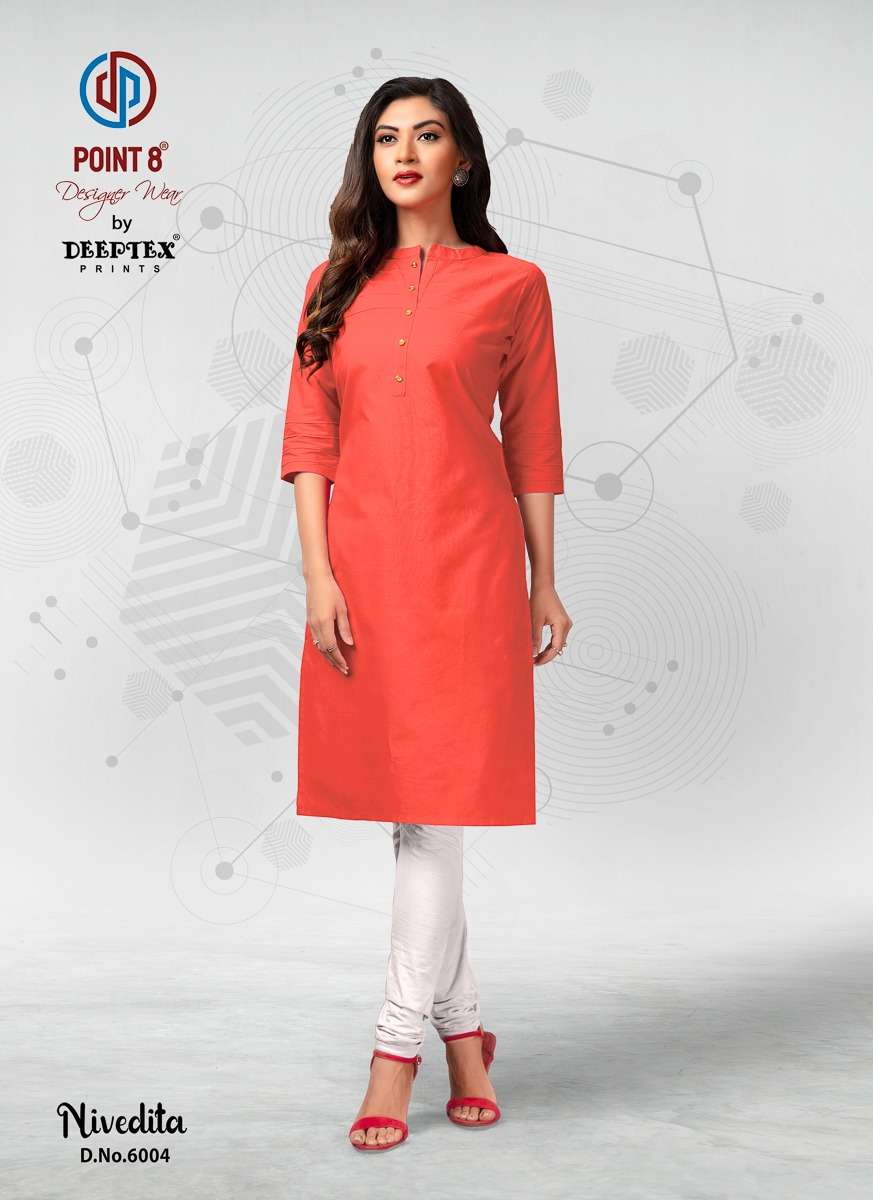 Deeptex Nivedita Vol-6 – Straight Kurtis -Wholesale Catalog