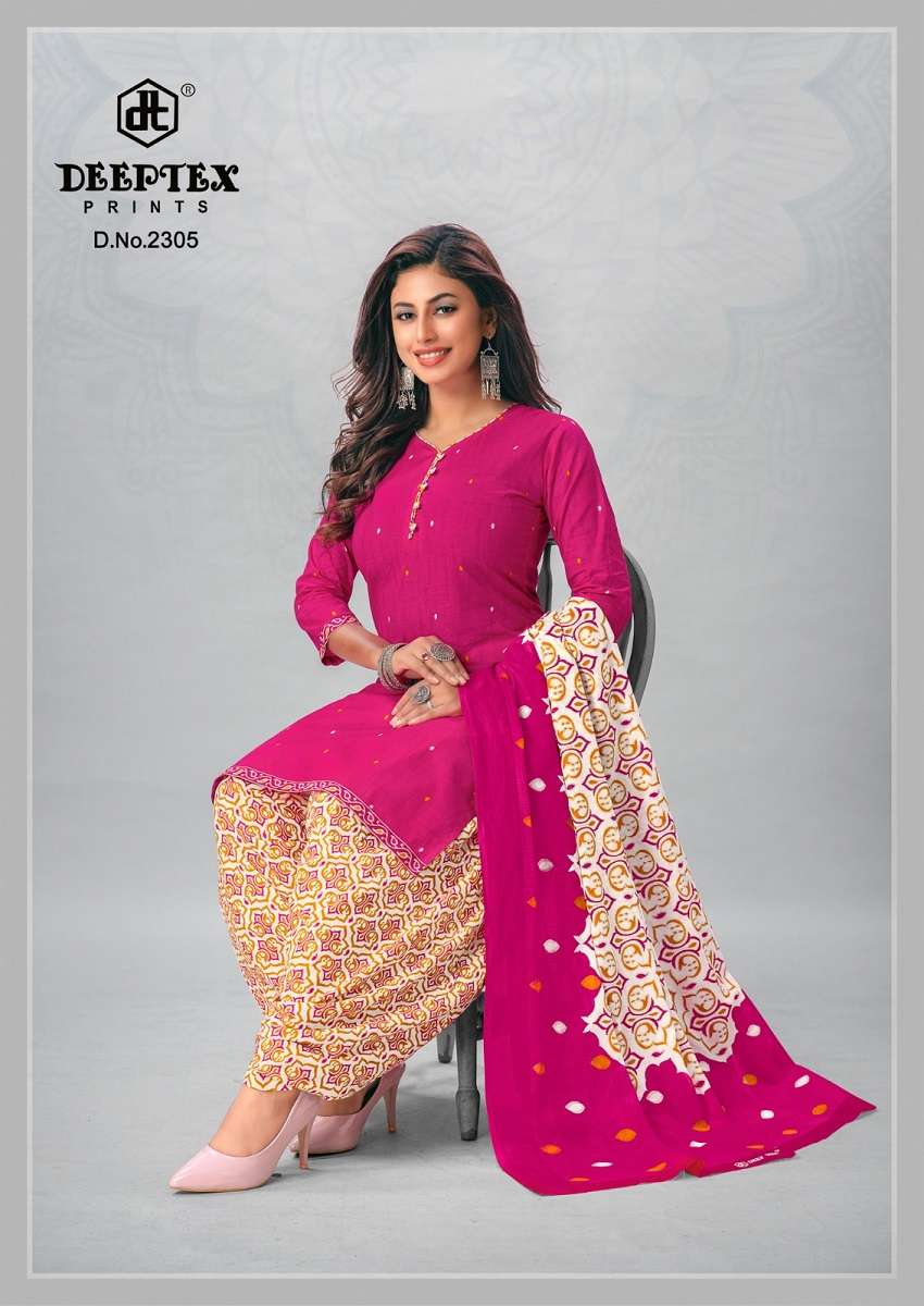 Deeptex Pichkari Vol-23 – Dress Material - Wholesale Catalog