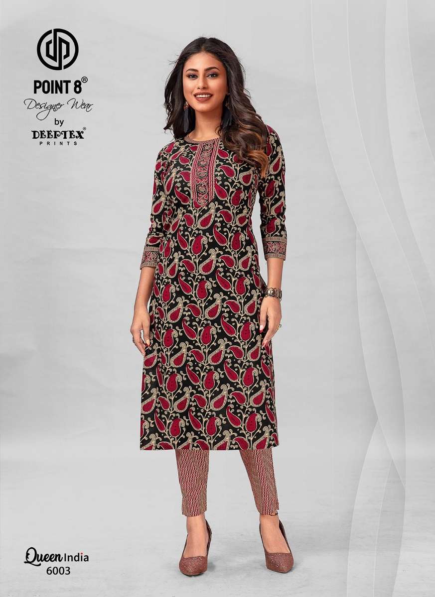 Deeptex Queen India Big Size Casual Wear Kurti With Pant Wholesale catalog