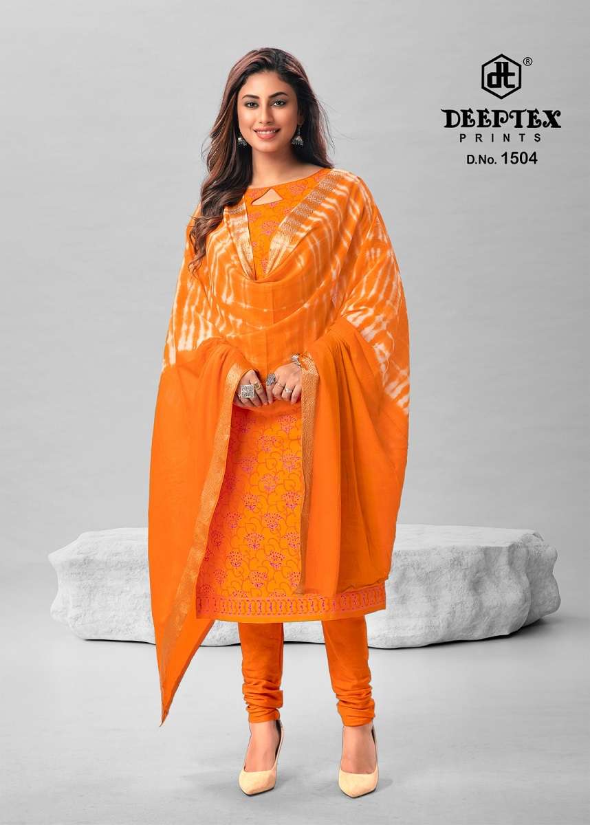 Deeptex Tradition Vol-15 – Dress Material -Wholesale Catalog