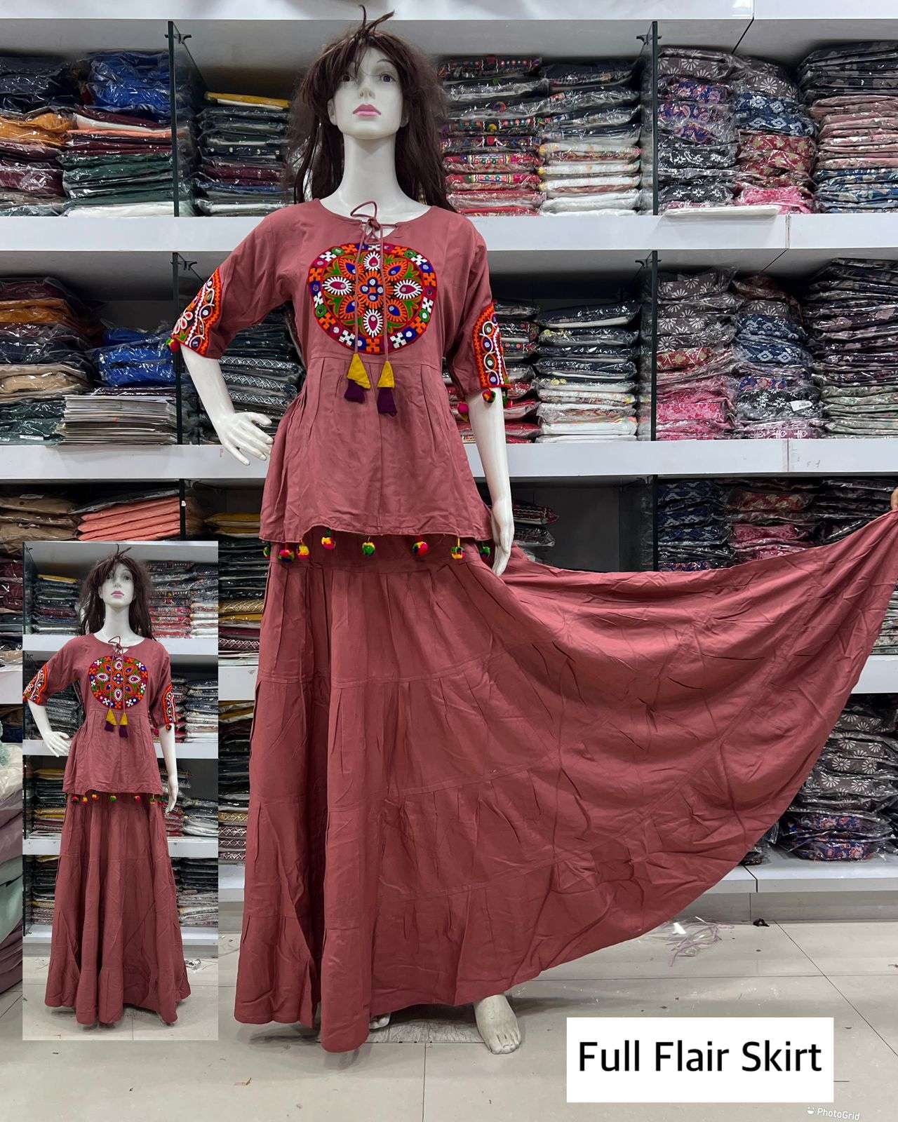 Dholidaa Heavy Rayon Kurti Gown Wholesale catalog
