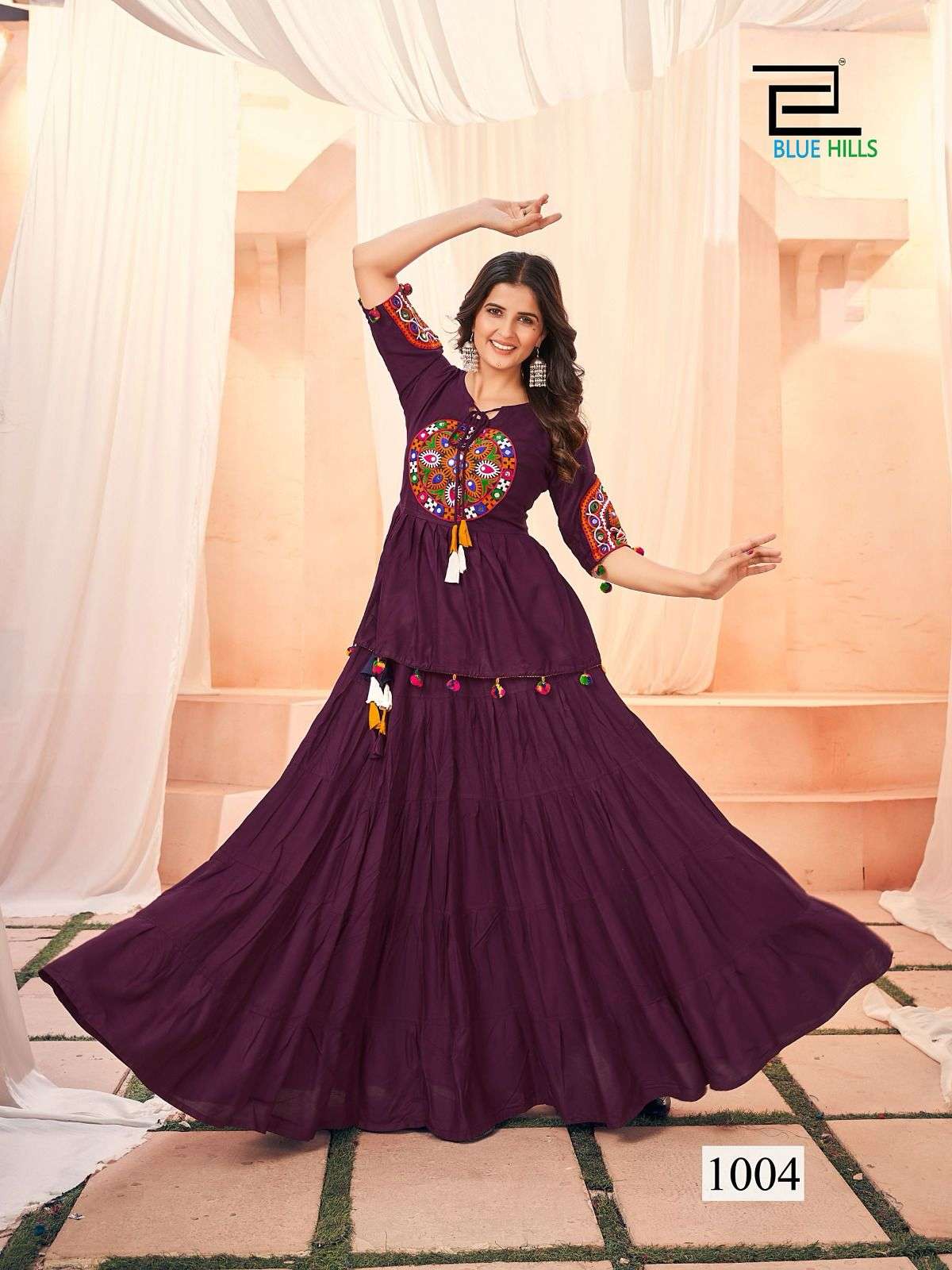 Dholidaa Heavy Rayon Kurti Gown Wholesale catalog
