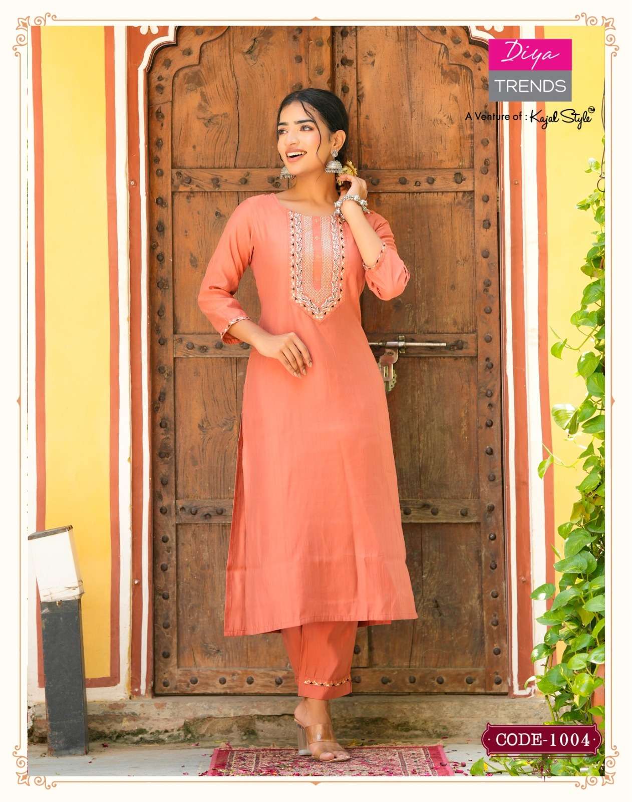 DIYA TRENDS SATRANGI VOL.1 Kurti Wholesale catalog