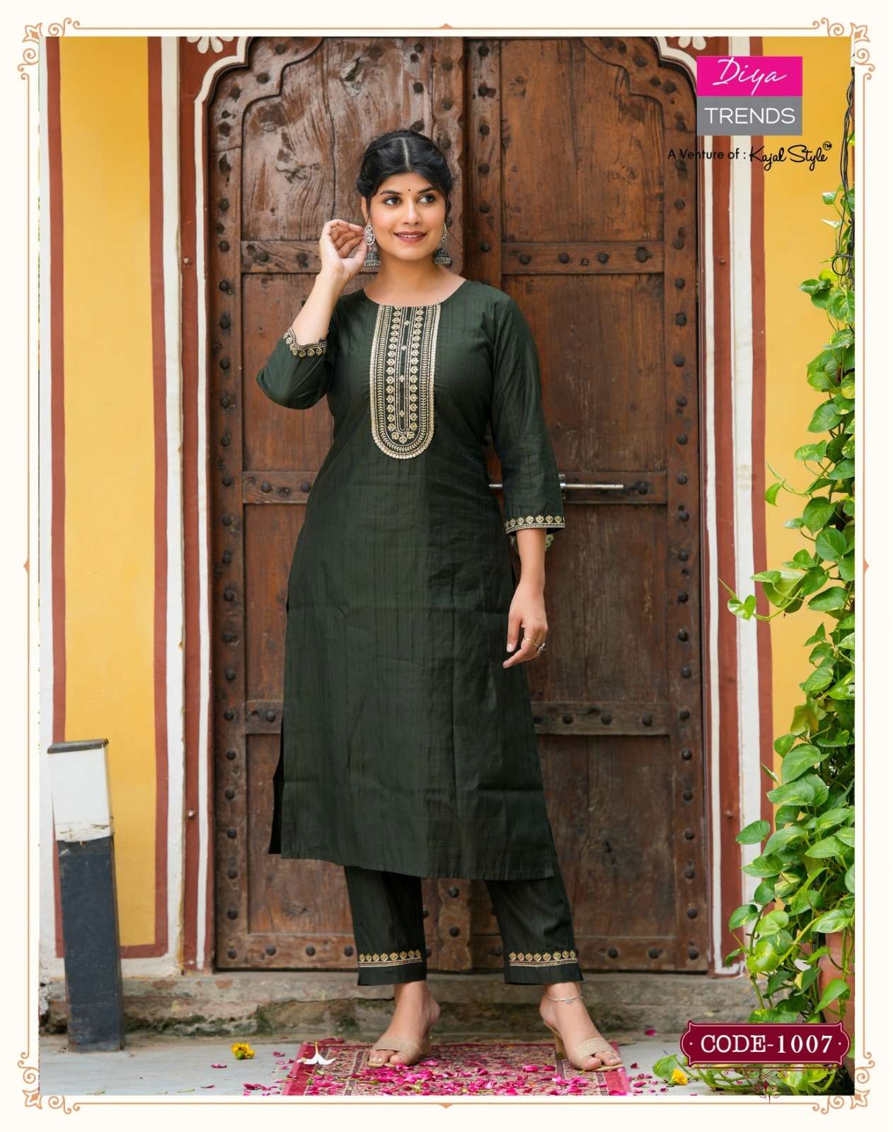 DIYA TRENDS SATRANGI VOL.1 Kurti Wholesale catalog