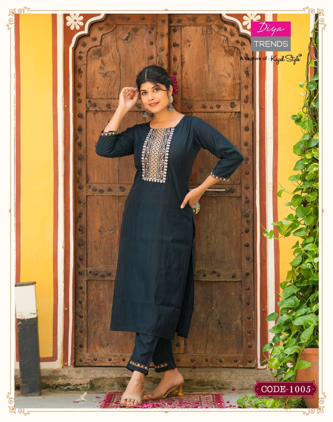 DIYA TRENDS SATRANGI VOL.1 Kurti Wholesale catalog