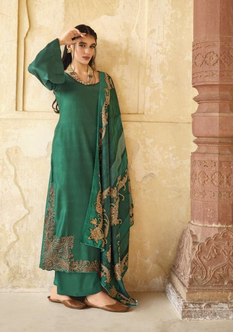 Fida Aliza 1 Premium Embroidery Dress Material Wholesale catalog
