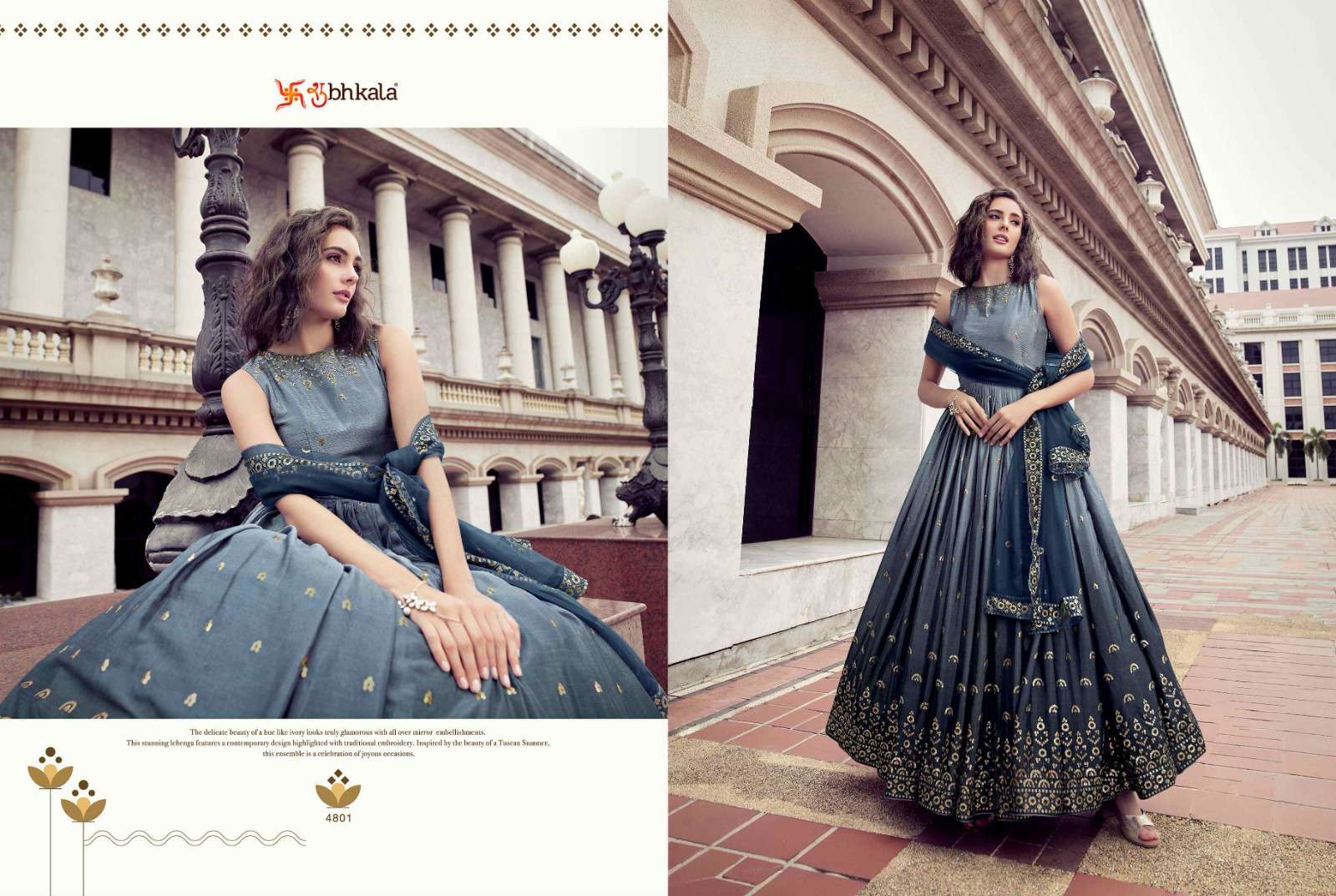 FLORY VOL. 25 Sequince Embroidered Work Anarkali Gown Kurti Wholesale catalog