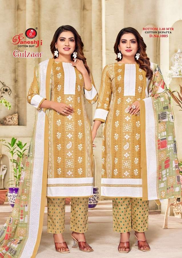 Ganeshji Gulzar Vol-1 -Dress Material -Wholesale Catalog