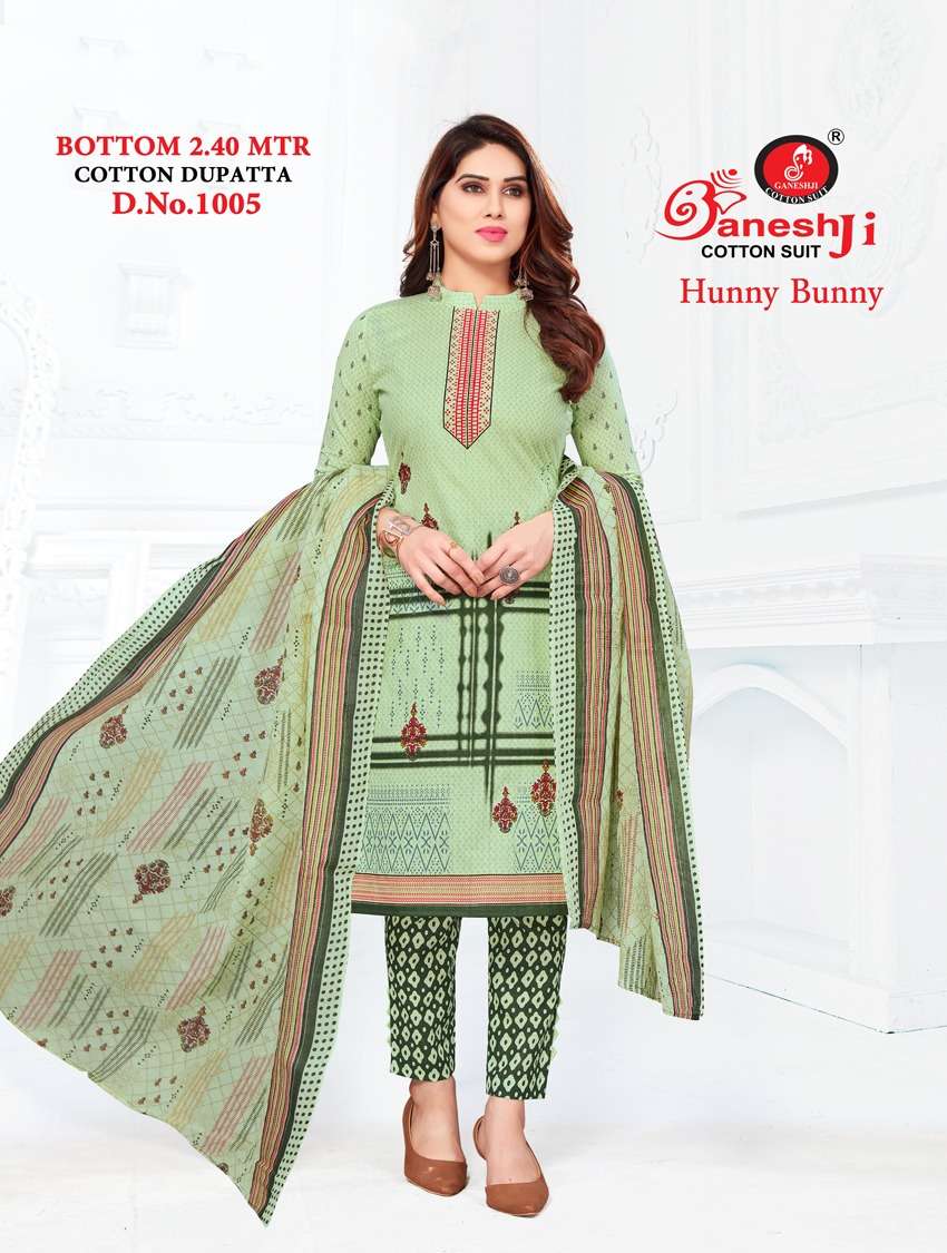Ganeshji Hunny Bunny Vol-1 – Dress Material -Wholesale Catalog