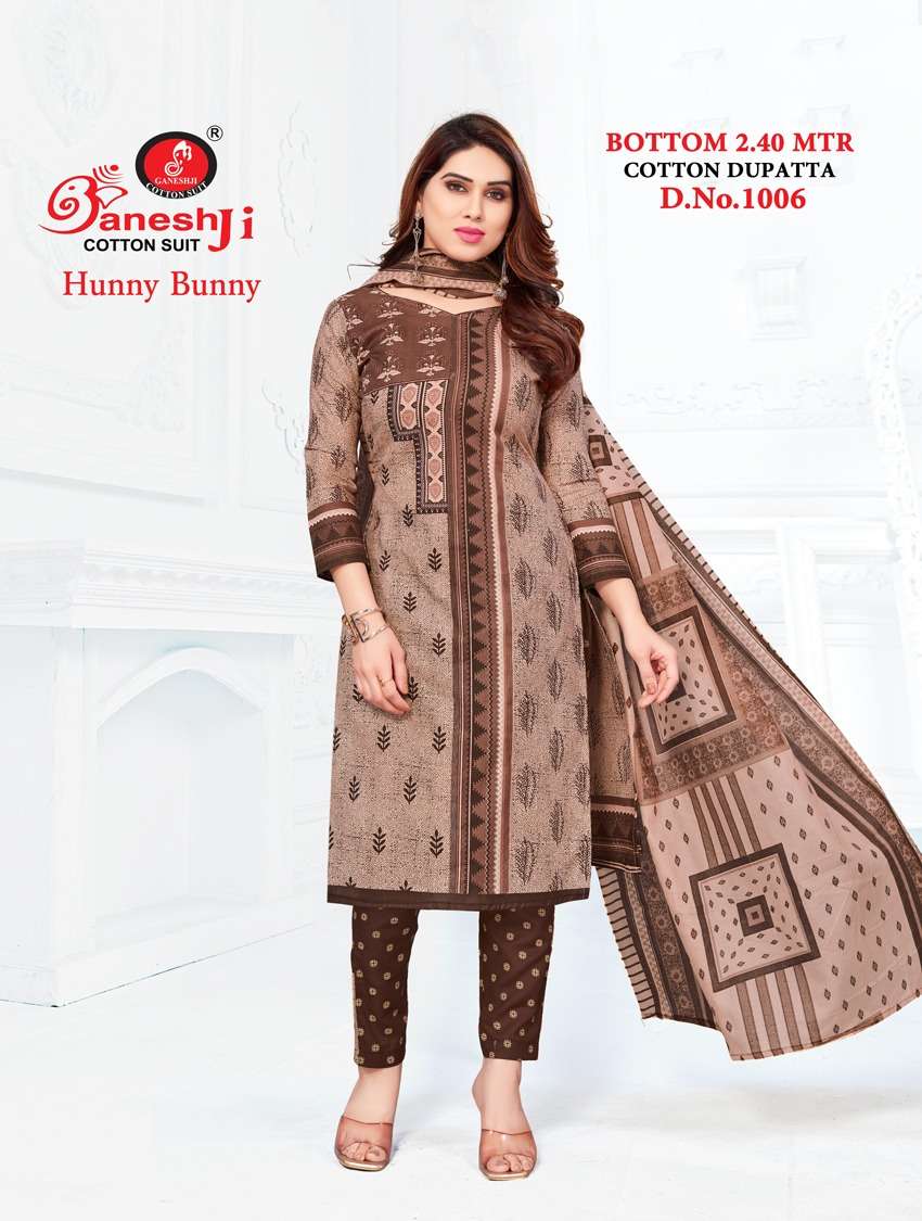 Ganeshji Hunny Bunny Vol-1 – Dress Material -Wholesale Catalog