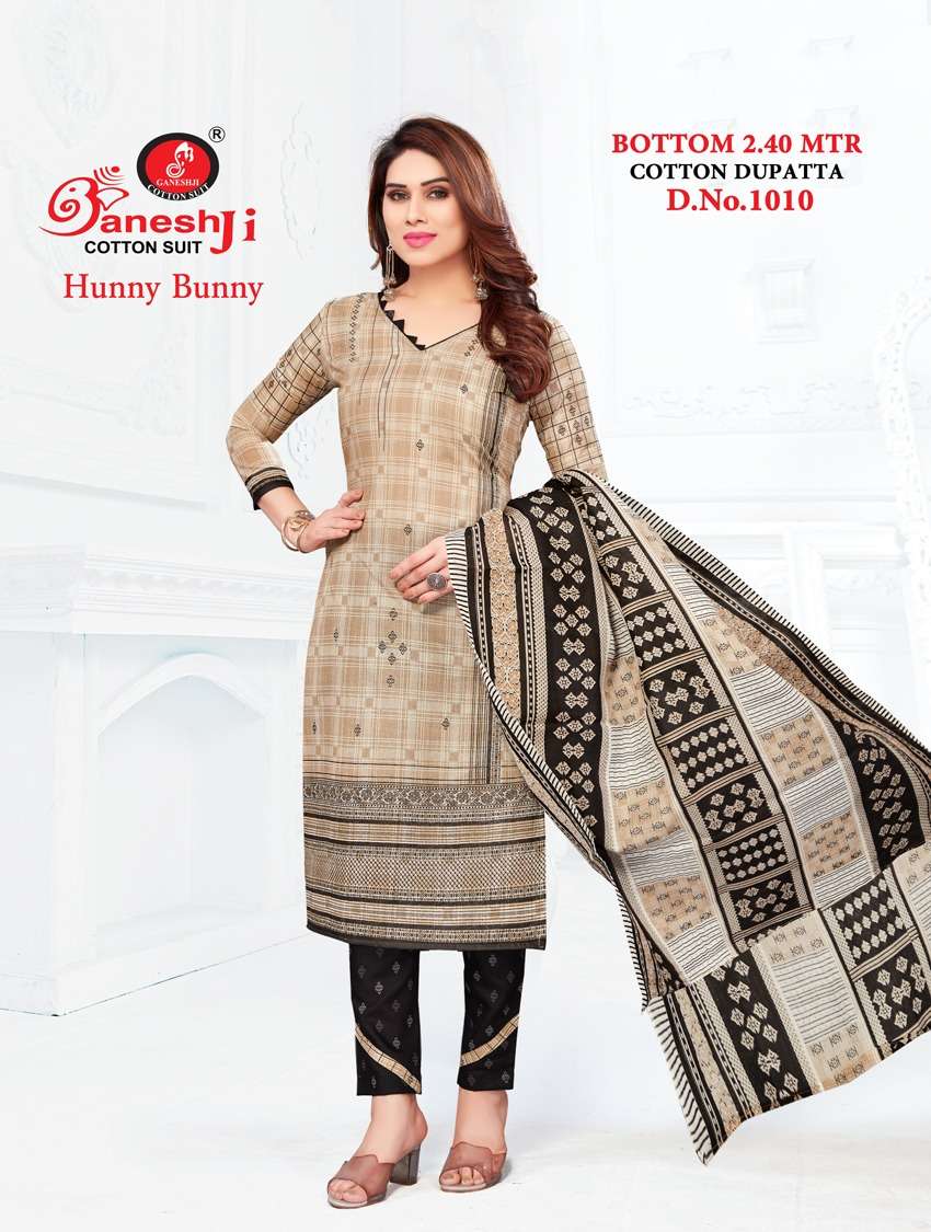 Ganeshji Hunny Bunny Vol-1 – Dress Material -Wholesale Catalog