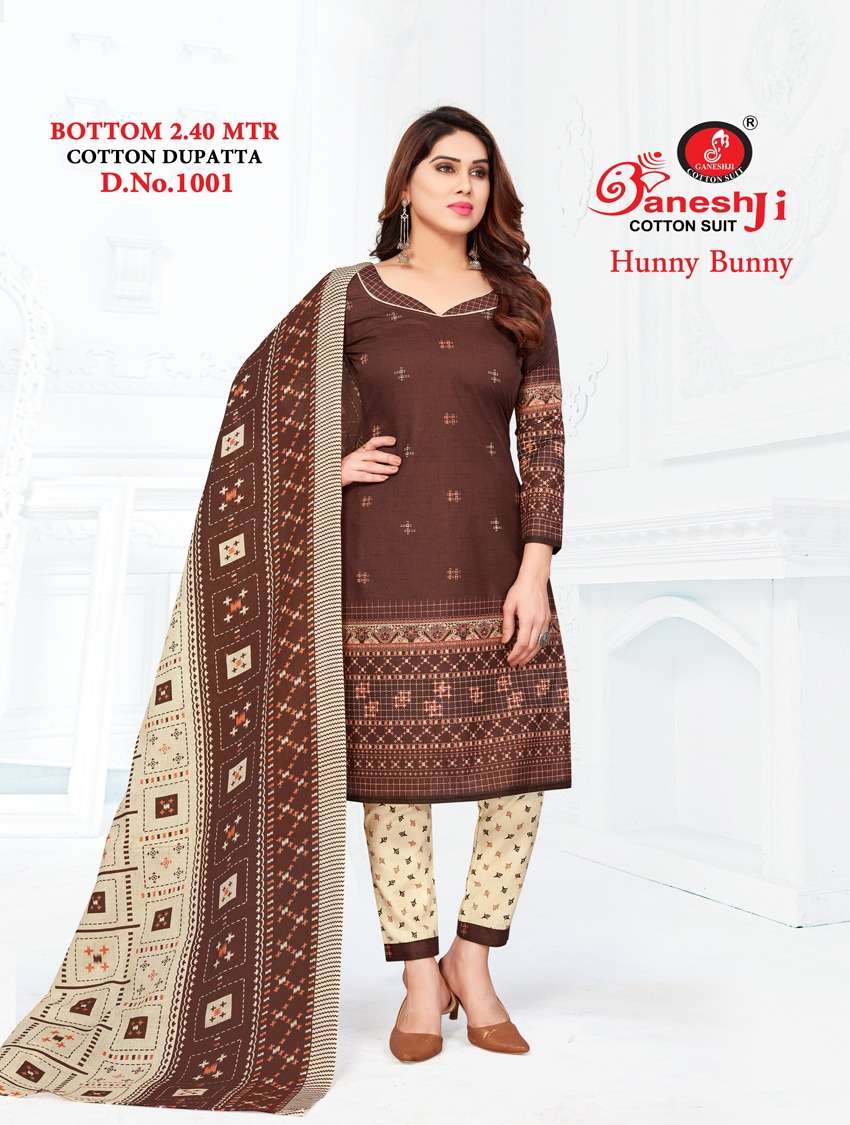 Ganeshji Hunny Bunny Vol-1 – Dress Material -Wholesale Catalog