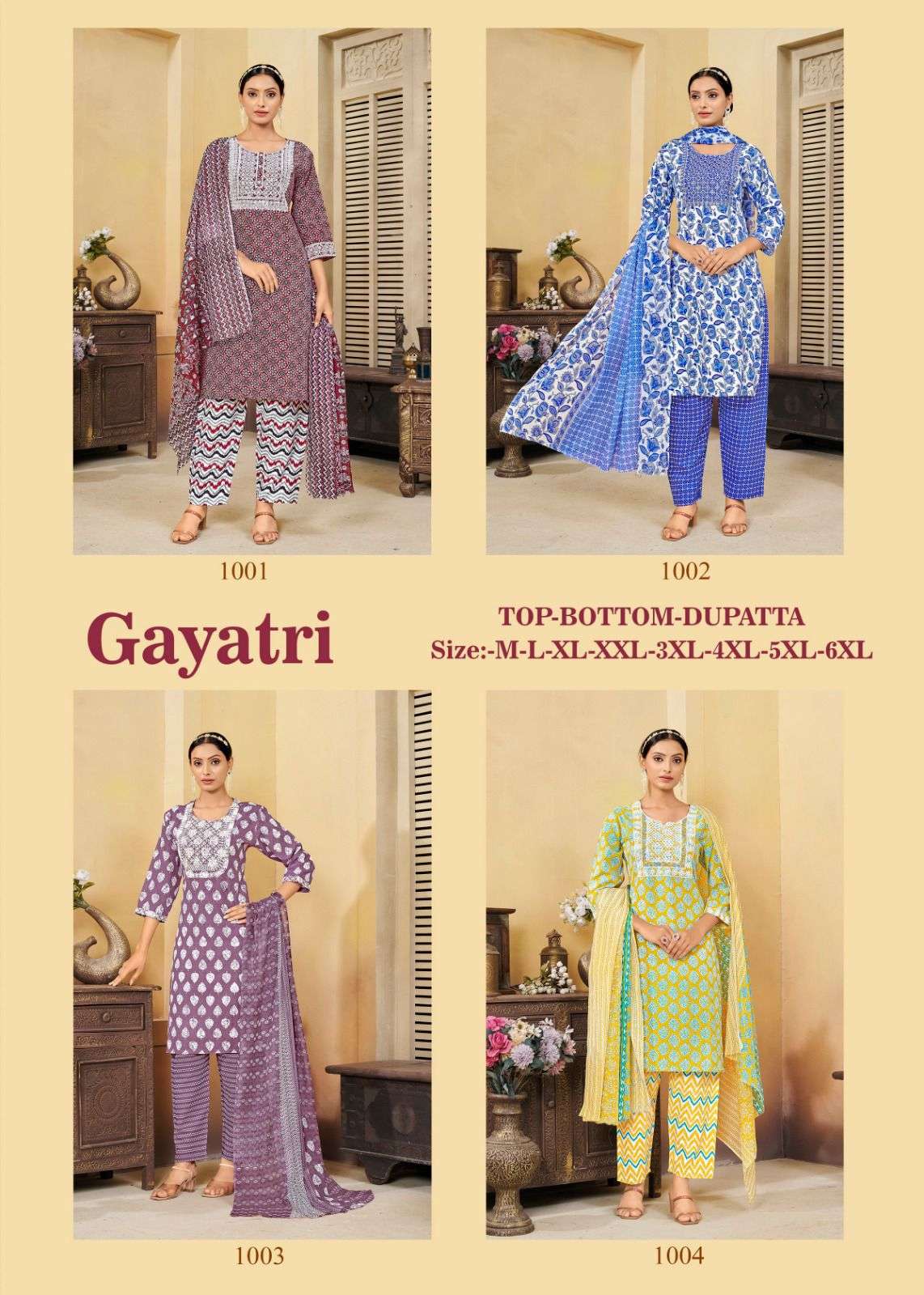 Gayatri 1001 Casual Wear Rayon Ready Made Wholesale catalog