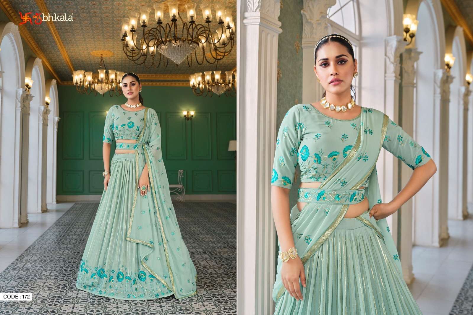 GIRLISH VOL. 4EXCLUSIVE LEHENGA CHOLI Wholesale catalog