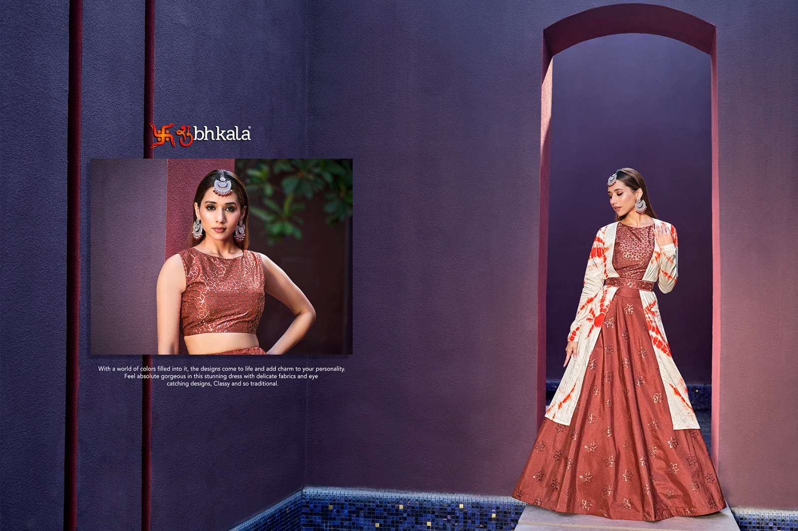 GIRLY VOL. 2242 Embroidered Stitched Jacket Style Lehenga Choli  Wholesale catalog